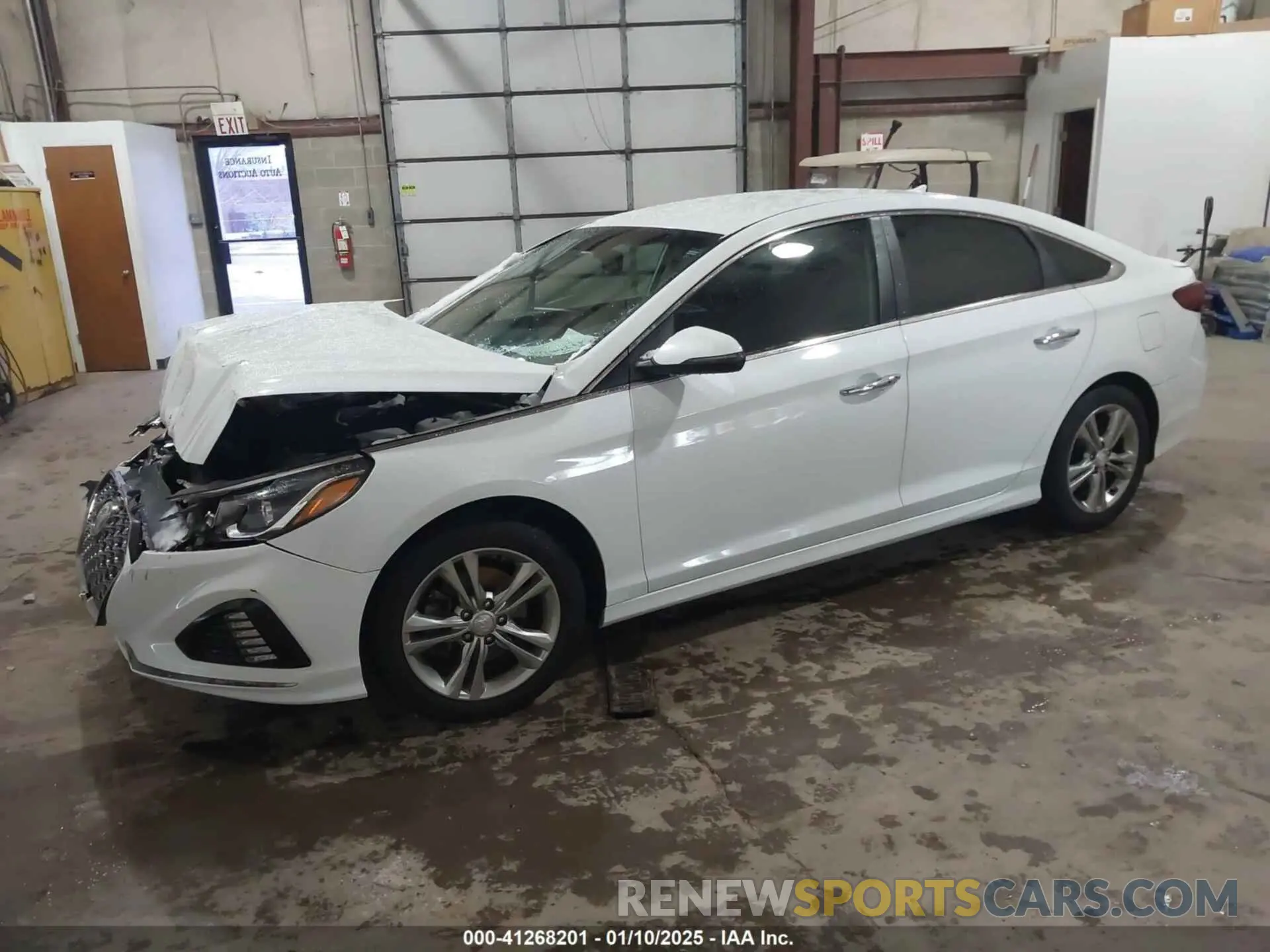 2 fotografías del automóvil dañado 5NPE34AF3KH736461 HYUNDAI SONATA 2019