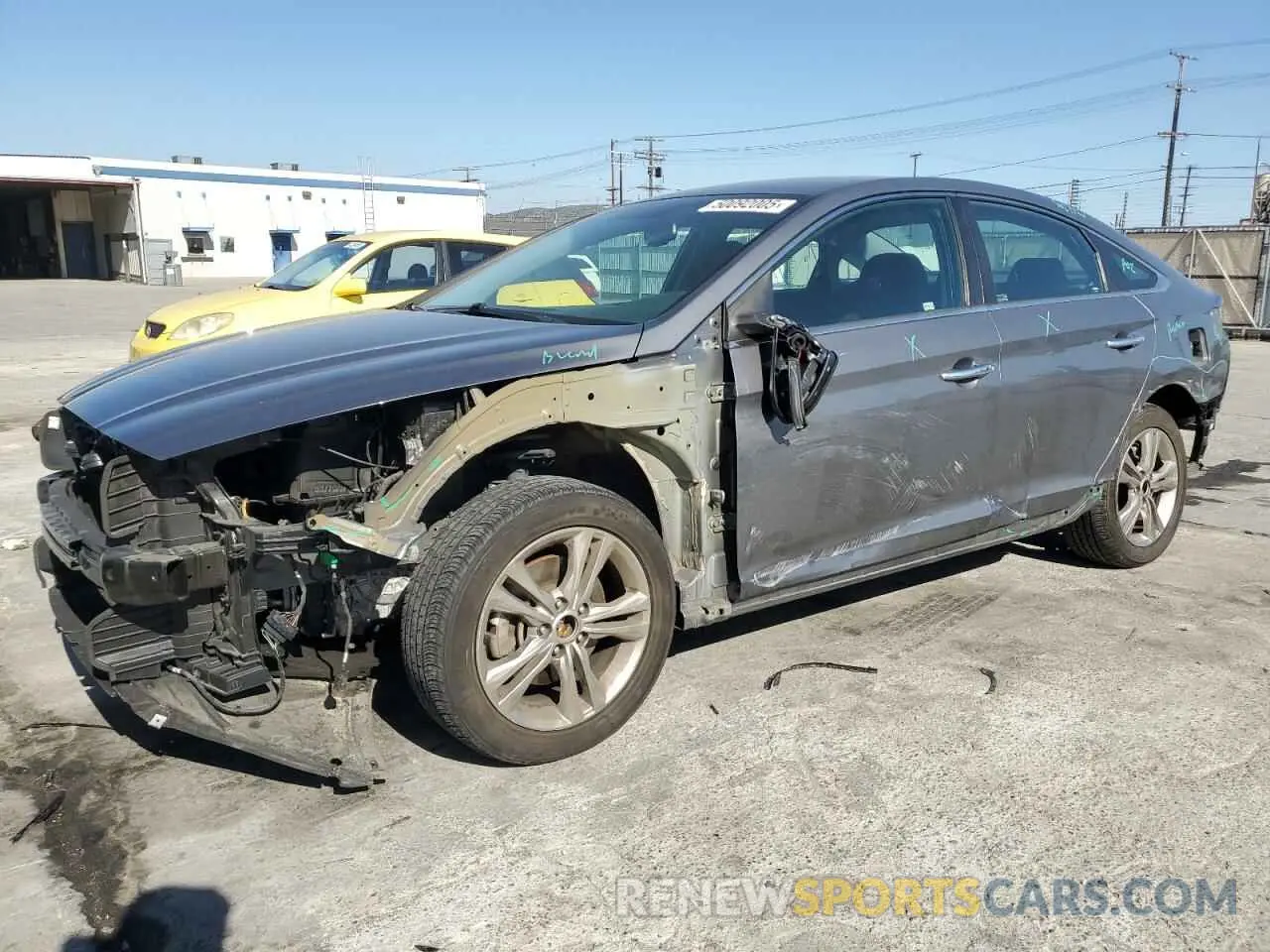 1 fotografías del automóvil dañado 5NPE34AF3KH747671 HYUNDAI SONATA 2019