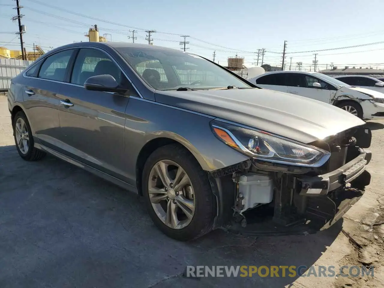 4 fotografías del automóvil dañado 5NPE34AF3KH747671 HYUNDAI SONATA 2019