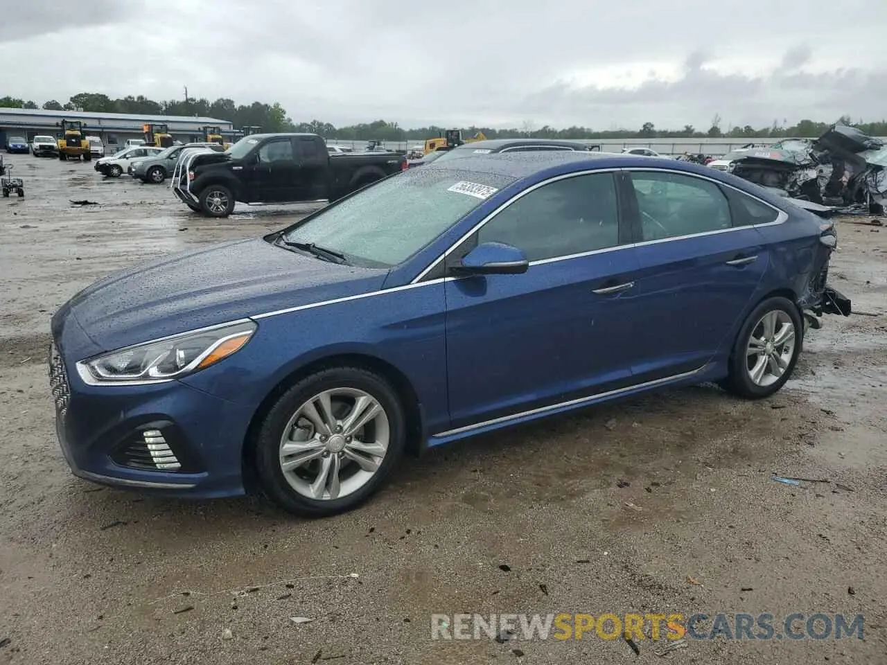 1 fotografías del automóvil dañado 5NPE34AF3KH785711 HYUNDAI SONATA 2019
