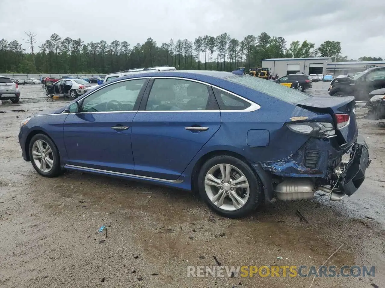 2 fotografías del automóvil dañado 5NPE34AF3KH785711 HYUNDAI SONATA 2019