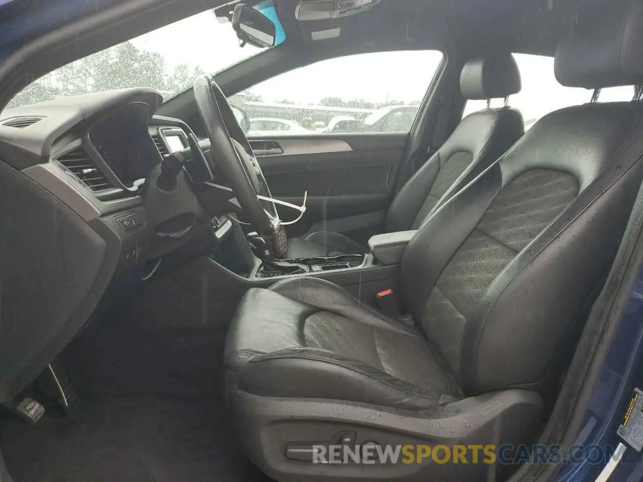 7 fotografías del automóvil dañado 5NPE34AF3KH785711 HYUNDAI SONATA 2019