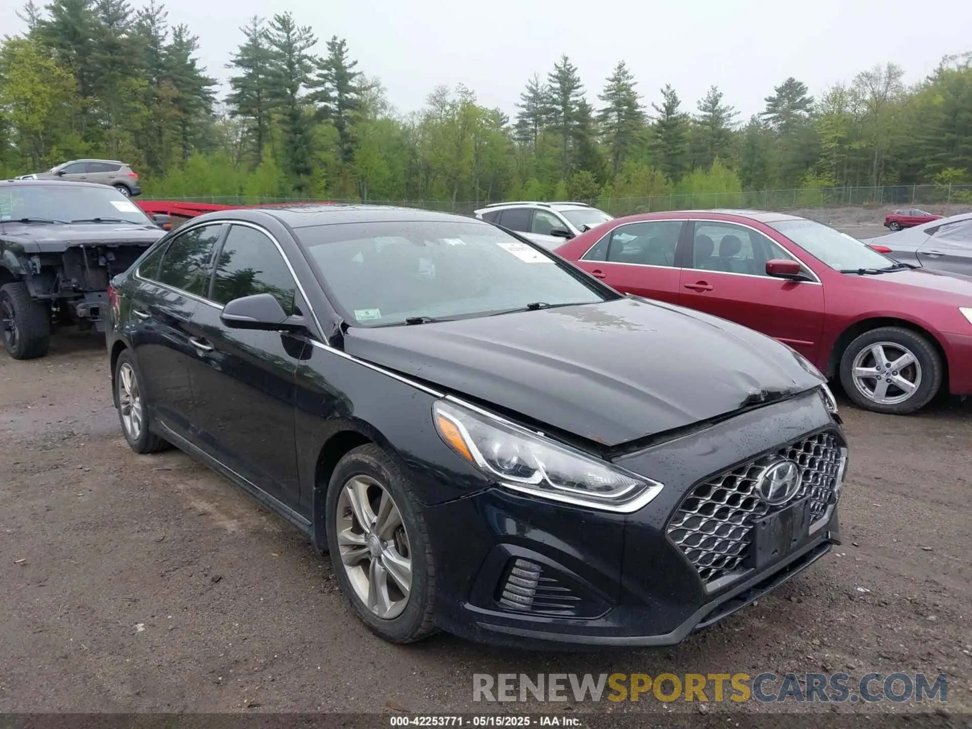 1 fotografías del automóvil dañado 5NPE34AF3KH791265 HYUNDAI SONATA 2019