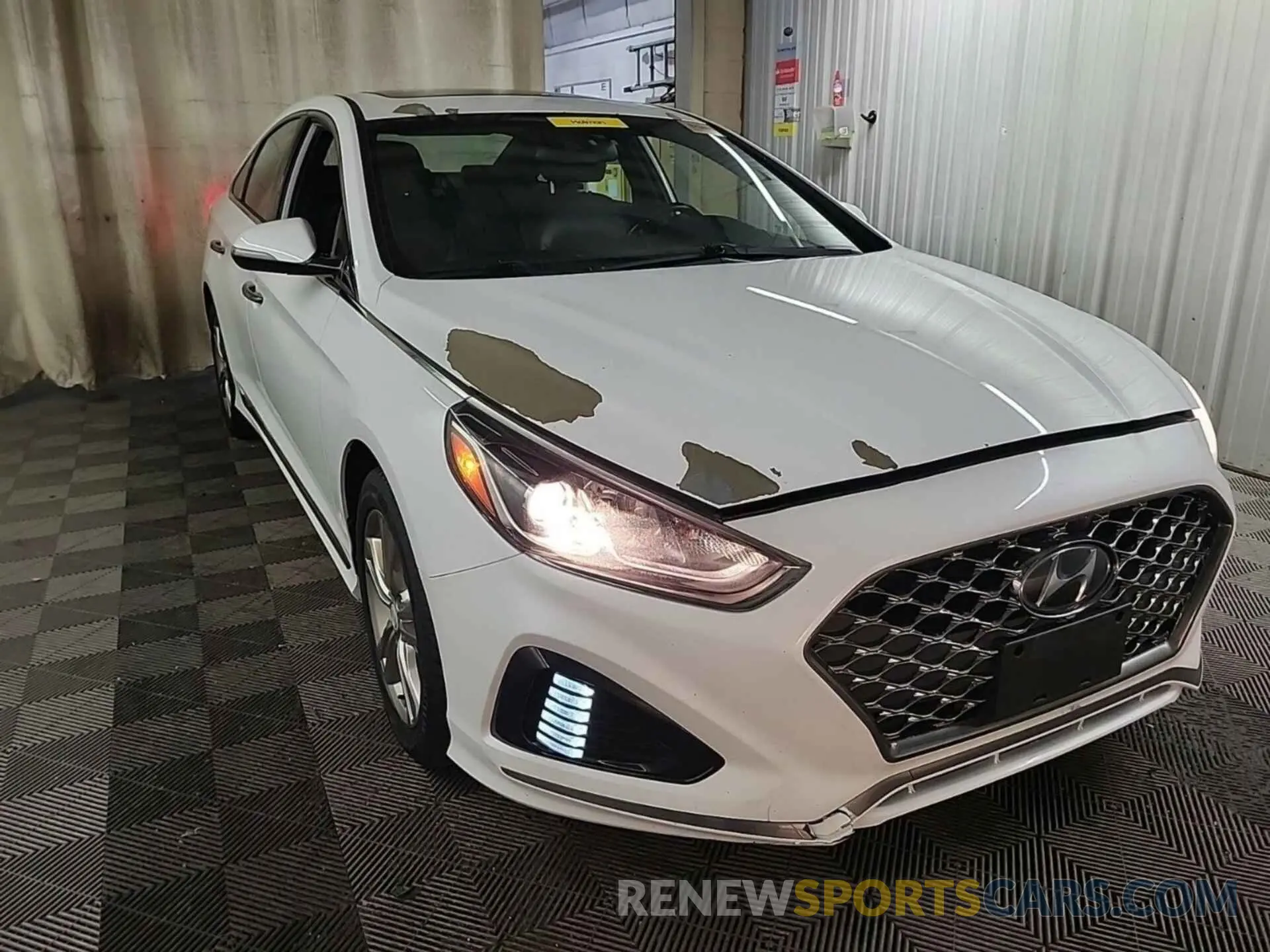 24 fotografías del automóvil dañado 5NPE34AF3KH808680 HYUNDAI SONATA 2019