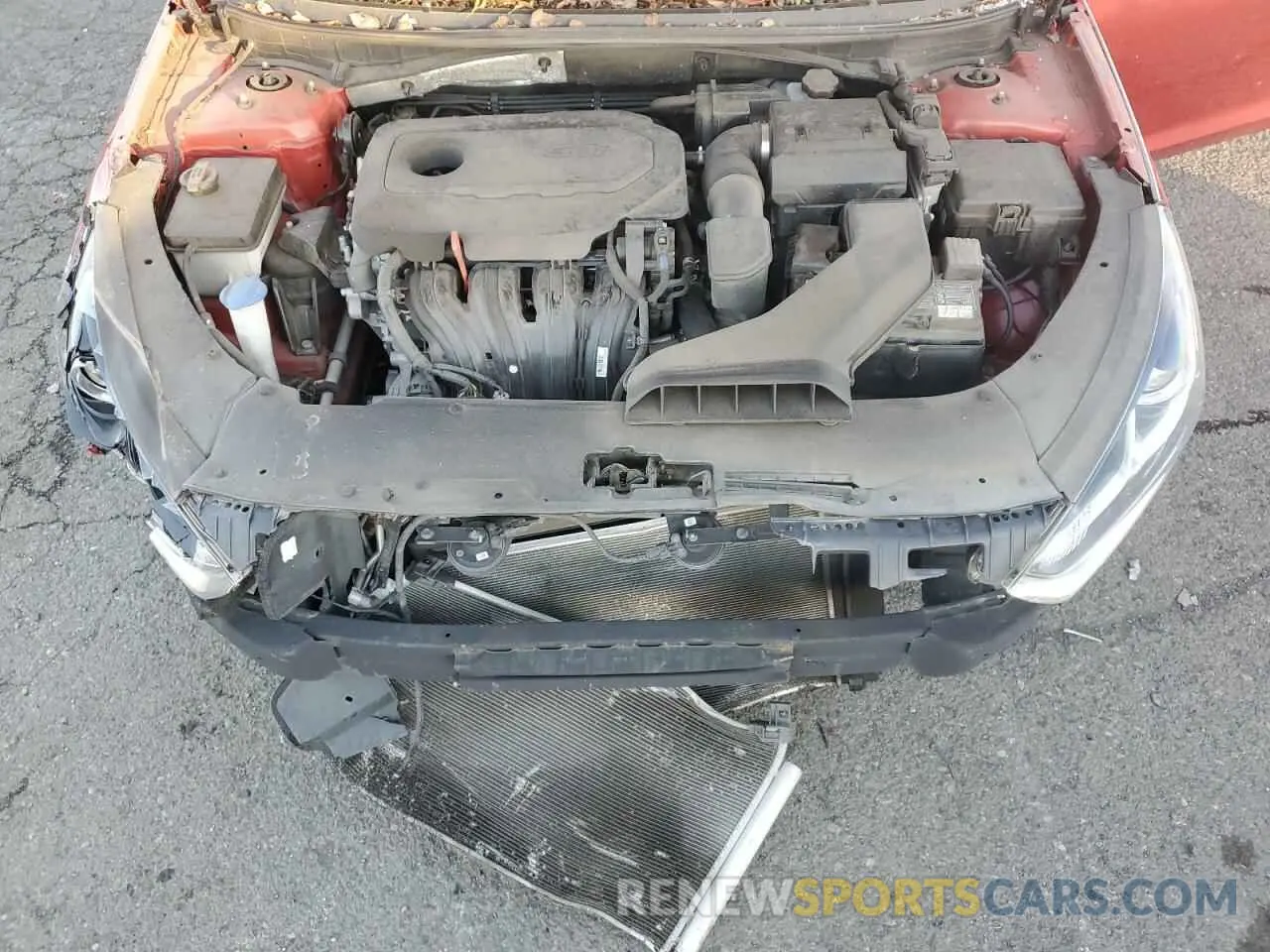 11 fotografías del automóvil dañado 5NPE34AF3KH820196 HYUNDAI SONATA 2019