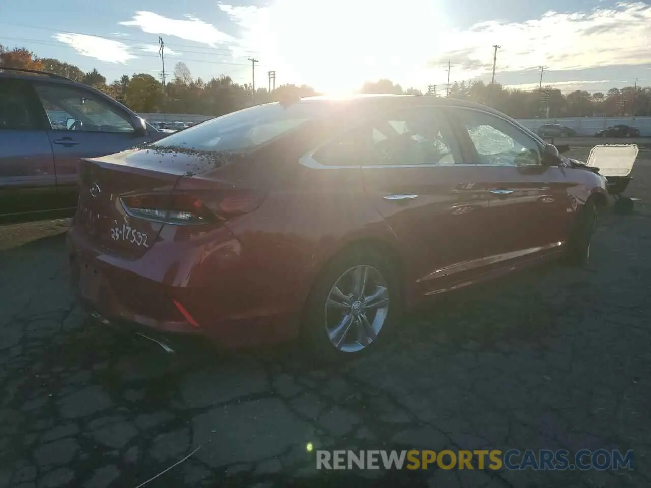 3 fotografías del automóvil dañado 5NPE34AF3KH820196 HYUNDAI SONATA 2019