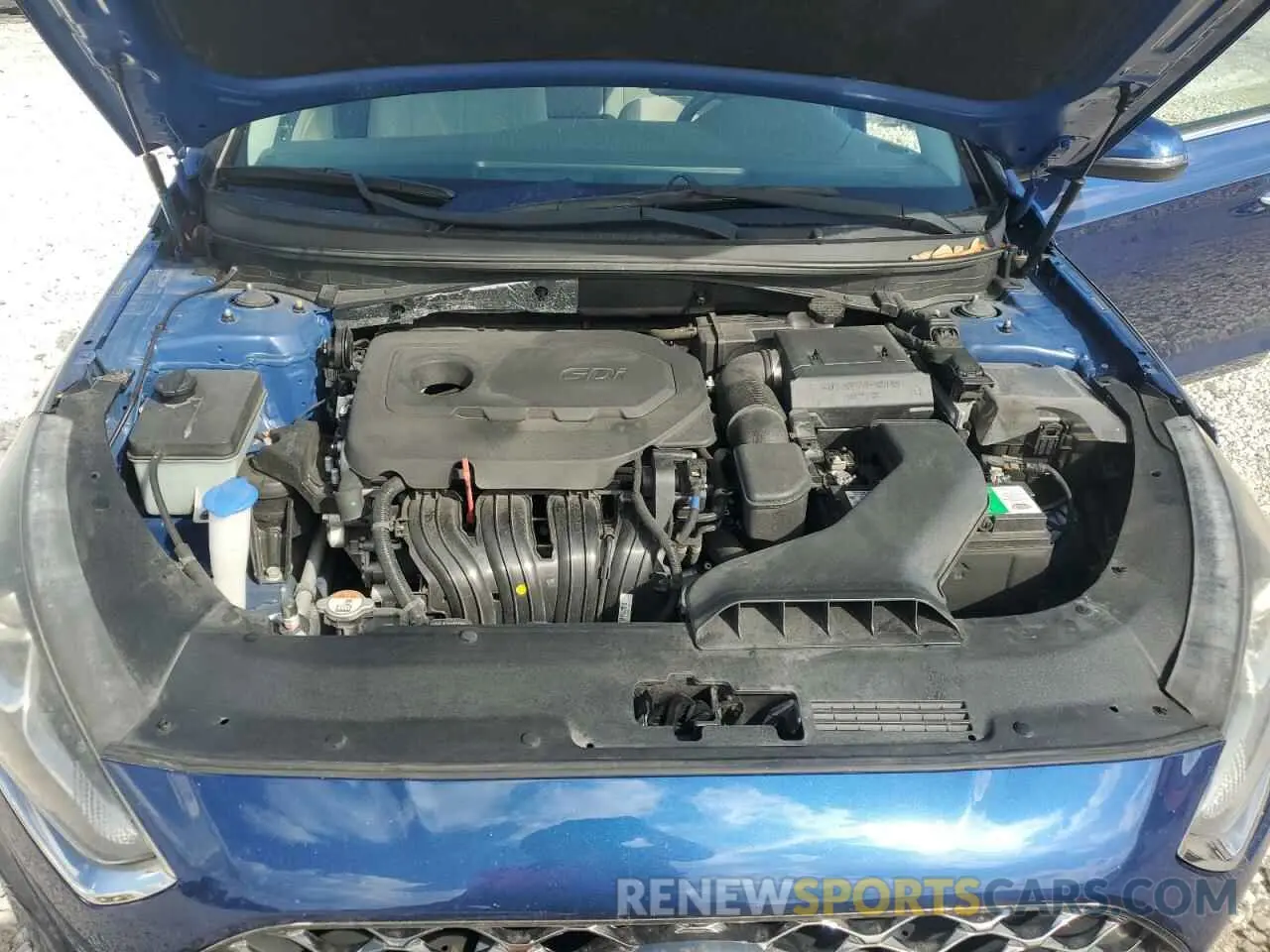11 fotografías del automóvil dañado 5NPE34AF4KH732726 HYUNDAI SONATA 2019