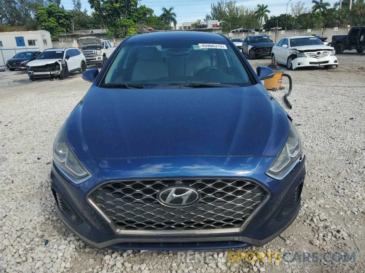 5 fotografías del automóvil dañado 5NPE34AF4KH732726 HYUNDAI SONATA 2019