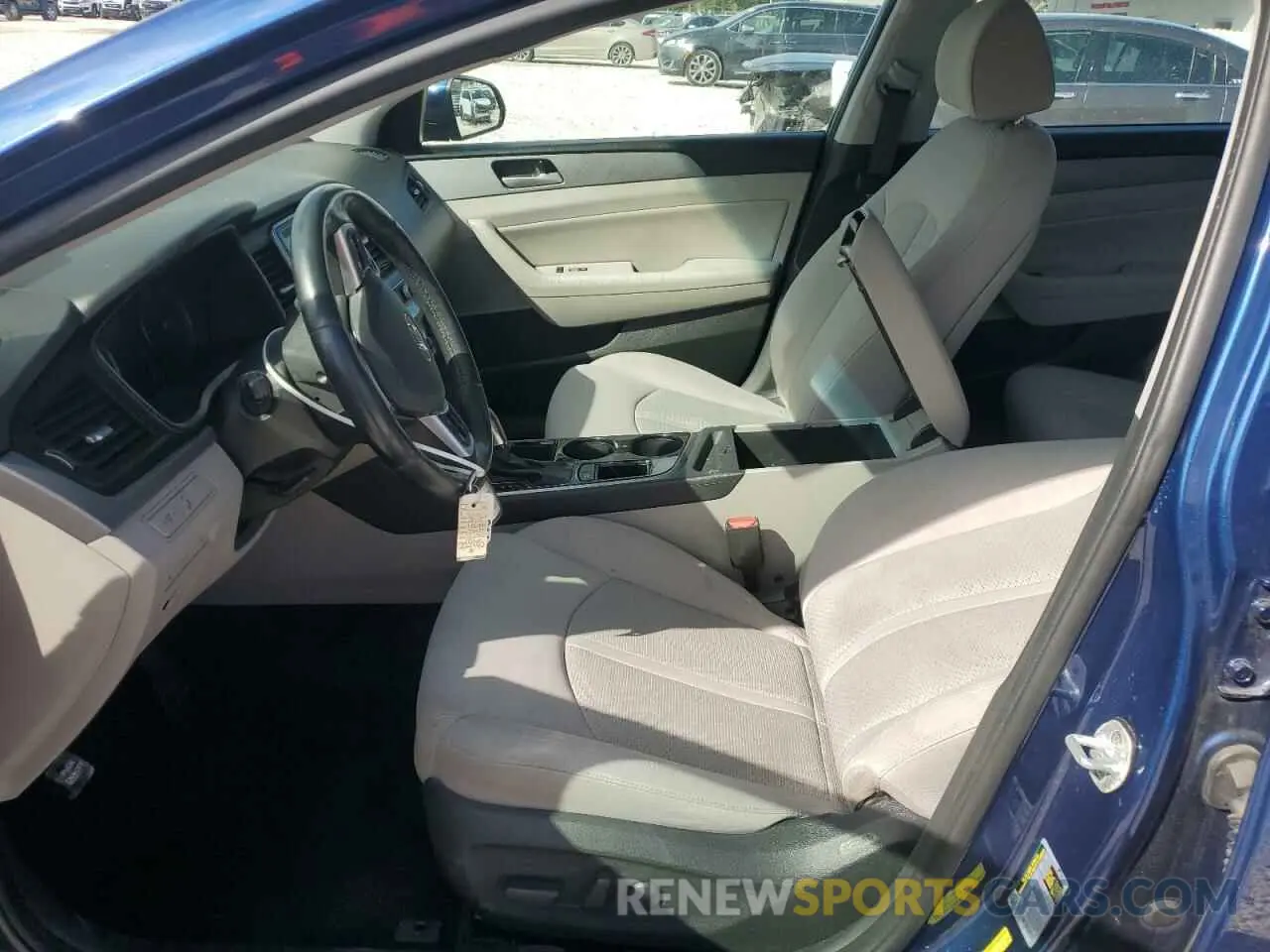 7 fotografías del automóvil dañado 5NPE34AF4KH732726 HYUNDAI SONATA 2019