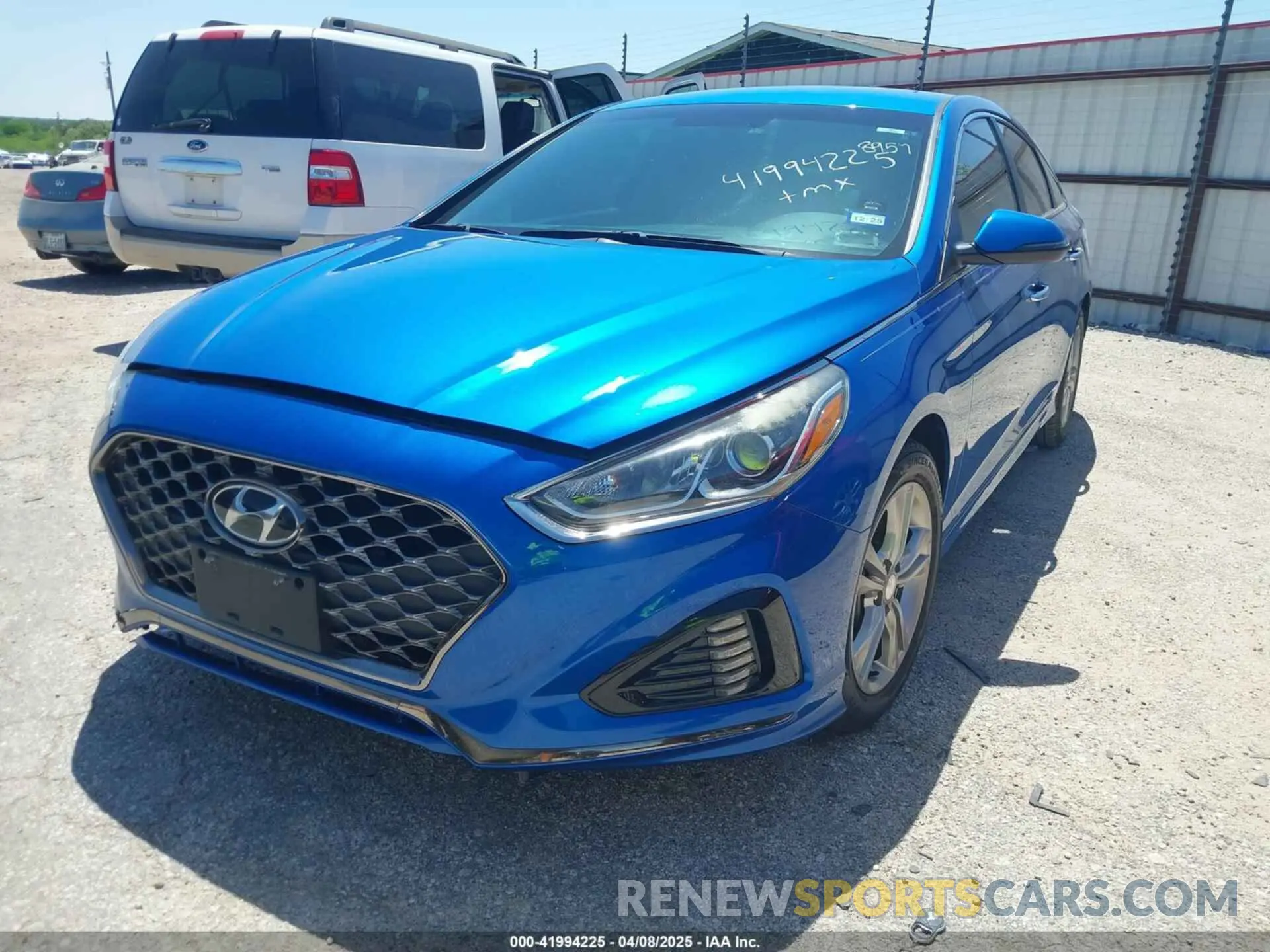 2 fotografías del automóvil dañado 5NPE34AF4KH748957 HYUNDAI SONATA 2019