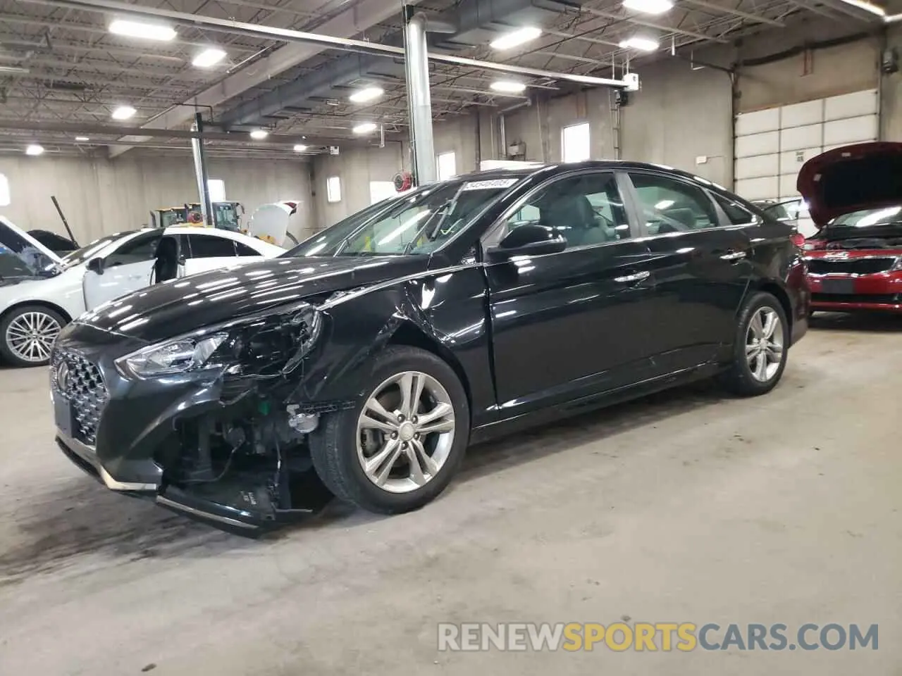 1 fotografías del automóvil dañado 5NPE34AF4KH754077 HYUNDAI SONATA 2019