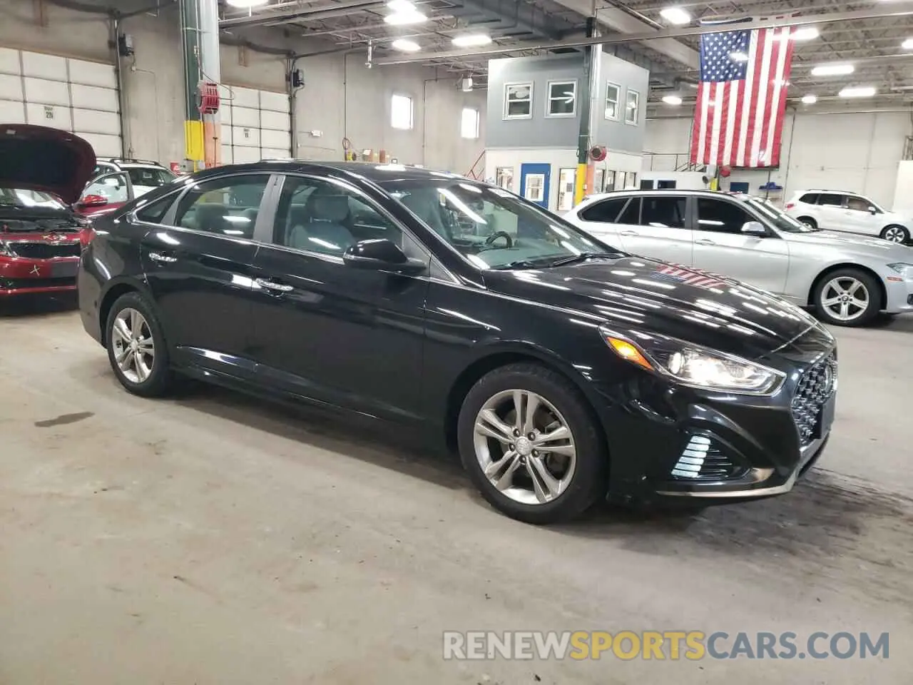 4 fotografías del automóvil dañado 5NPE34AF4KH754077 HYUNDAI SONATA 2019