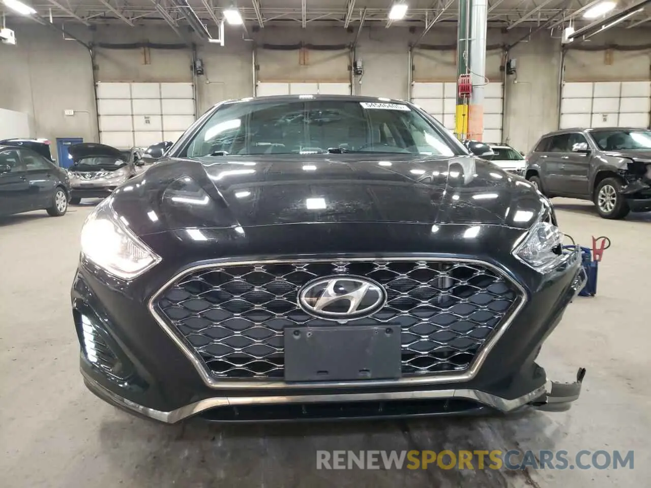 5 fotografías del automóvil dañado 5NPE34AF4KH754077 HYUNDAI SONATA 2019