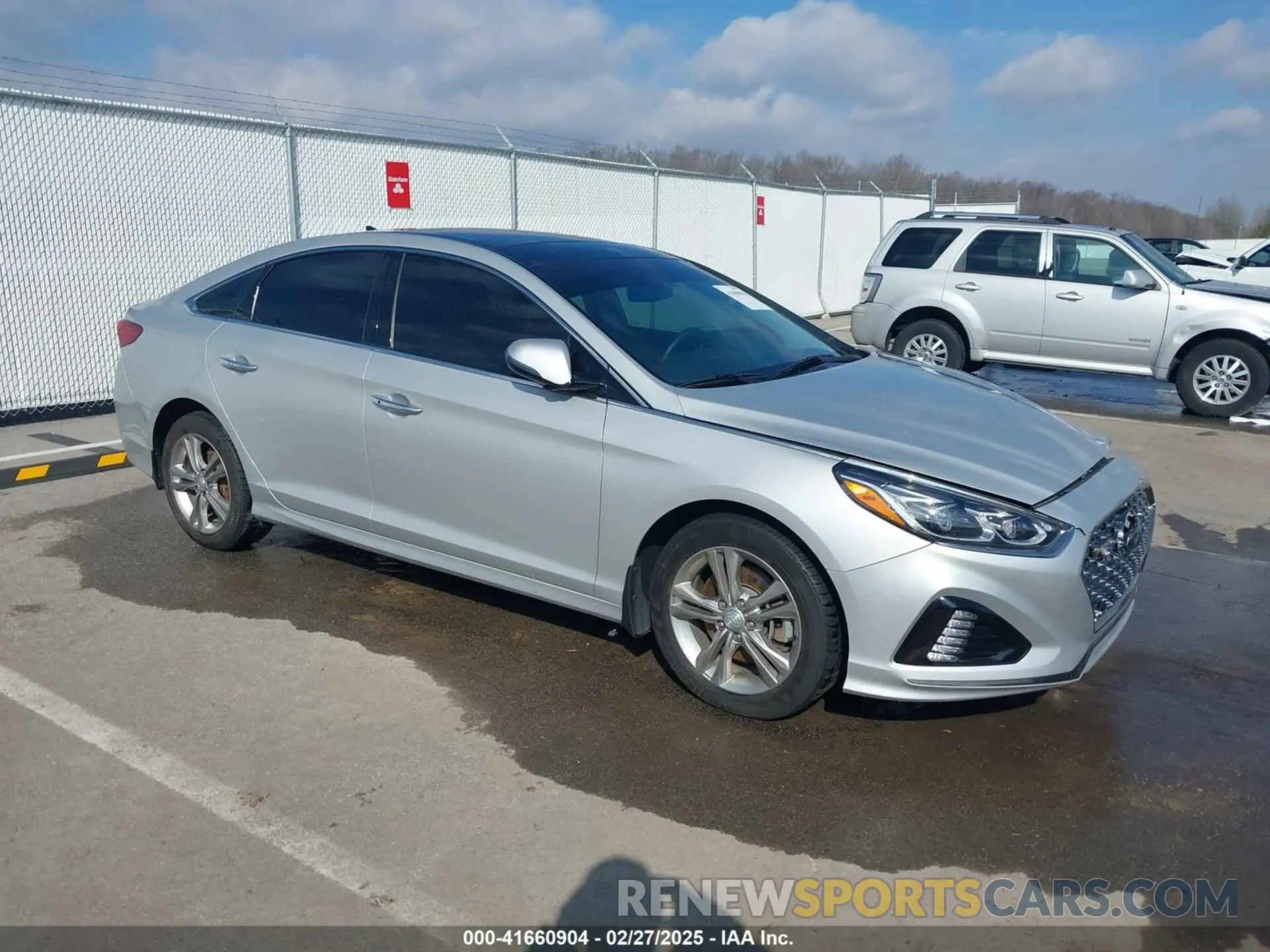 1 fotografías del automóvil dañado 5NPE34AF4KH763085 HYUNDAI SONATA 2019