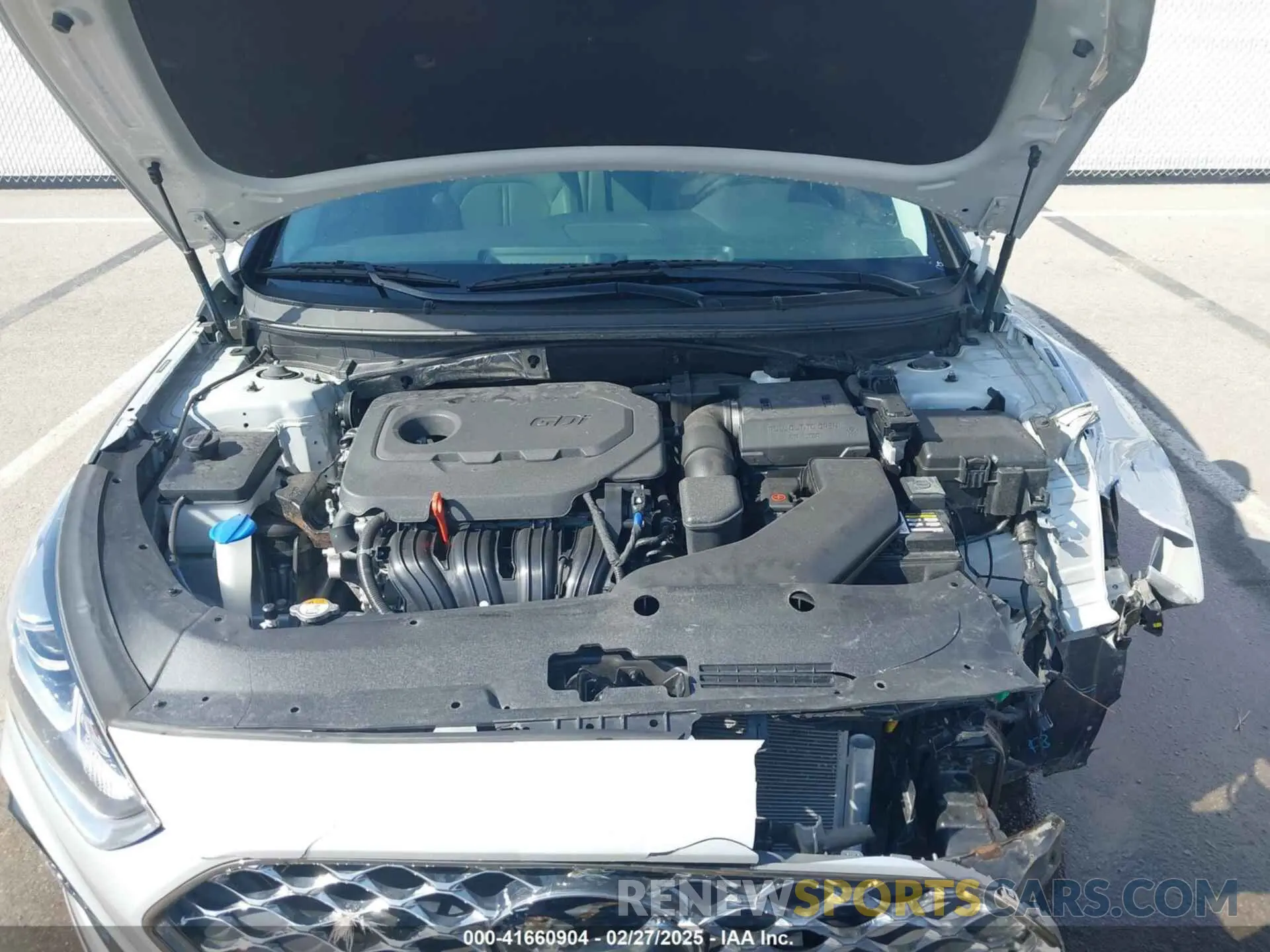10 fotografías del automóvil dañado 5NPE34AF4KH763085 HYUNDAI SONATA 2019