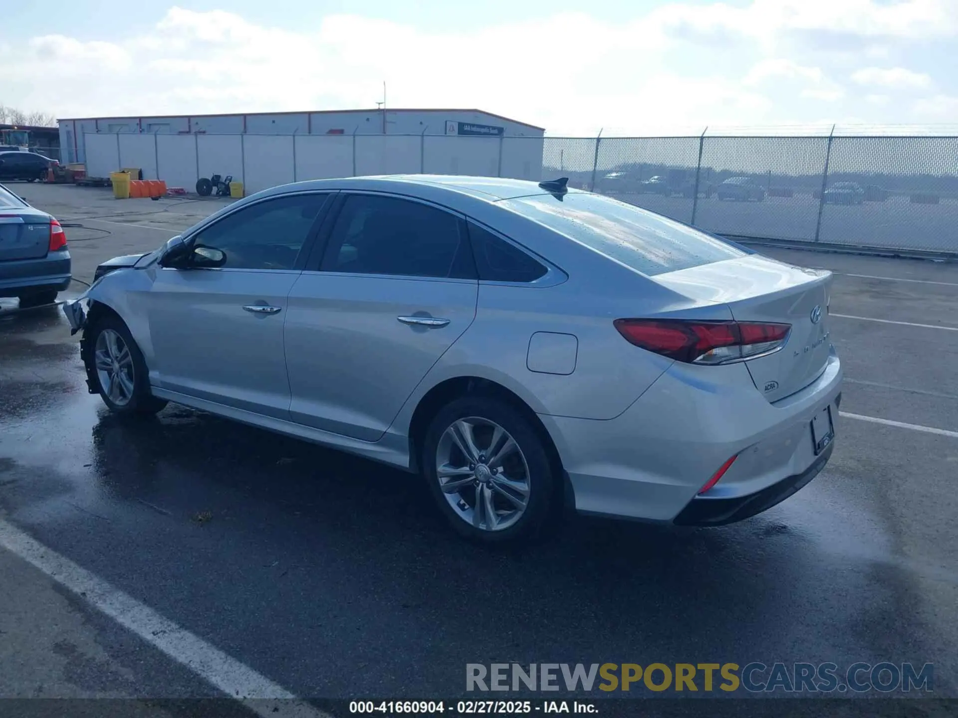 3 fotografías del automóvil dañado 5NPE34AF4KH763085 HYUNDAI SONATA 2019
