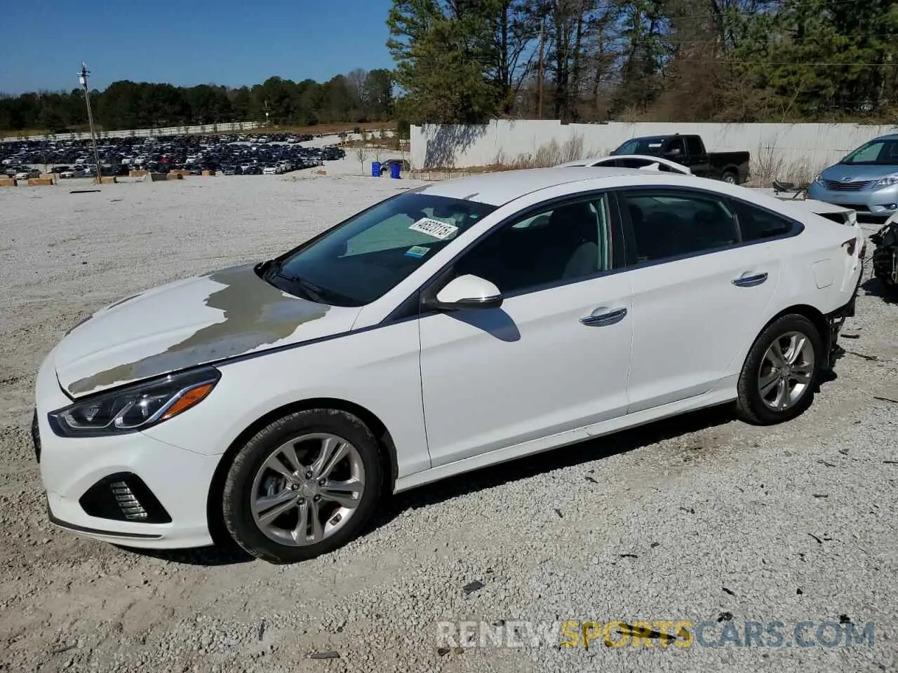 1 fotografías del automóvil dañado 5NPE34AF4KH773602 HYUNDAI SONATA 2019