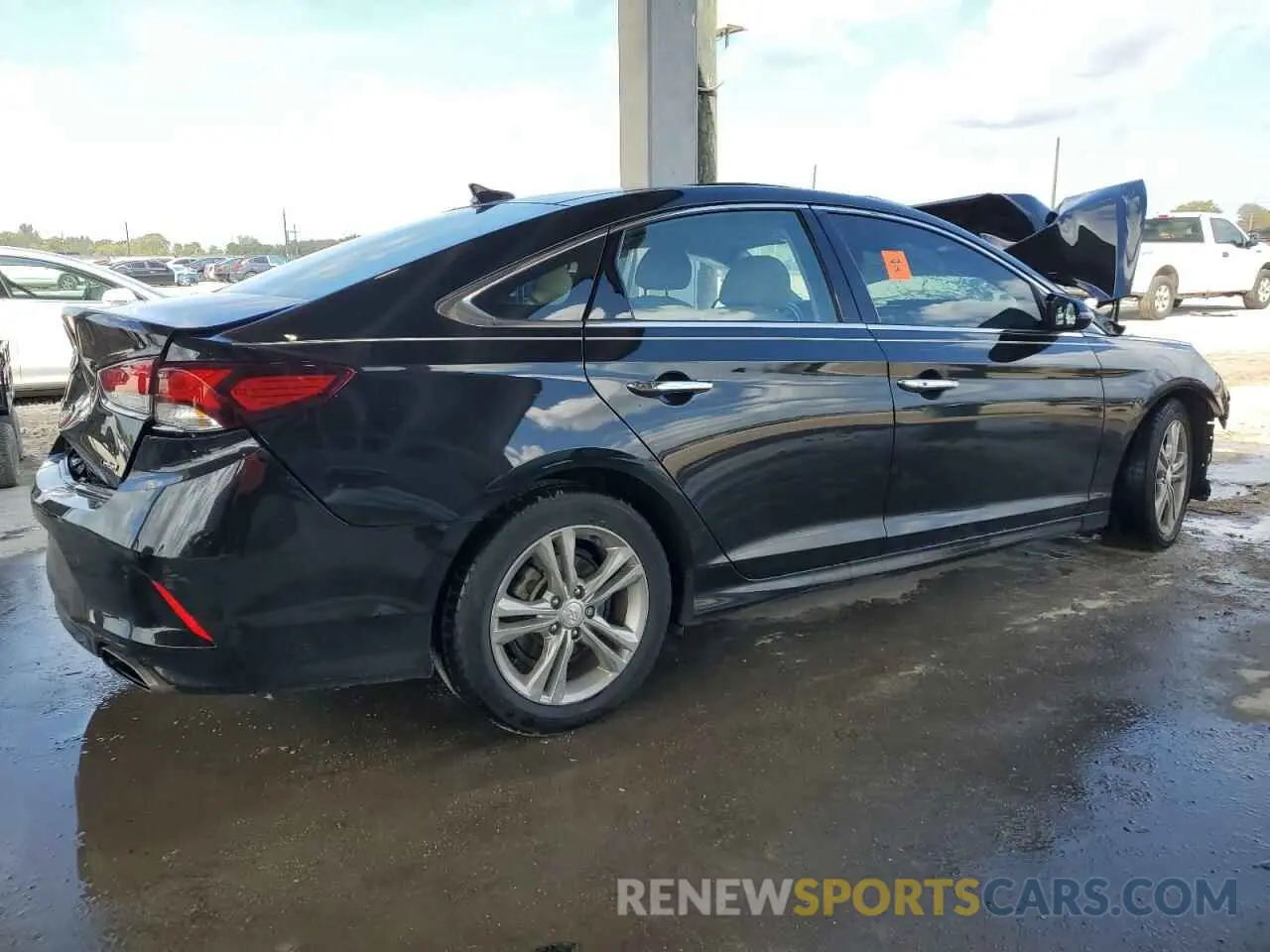 3 fotografías del automóvil dañado 5NPE34AF4KH776631 HYUNDAI SONATA 2019