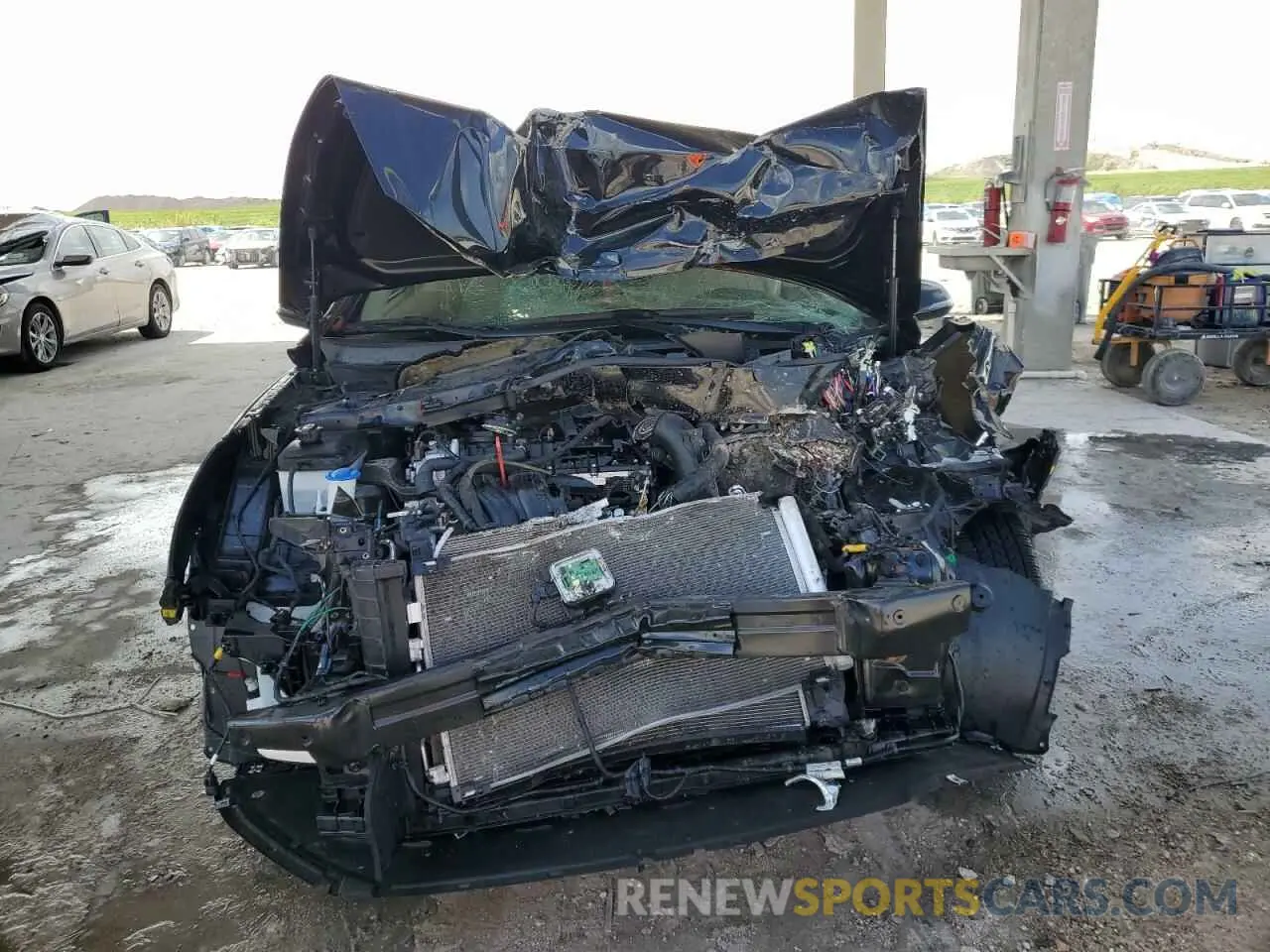 5 fotografías del automóvil dañado 5NPE34AF4KH776631 HYUNDAI SONATA 2019