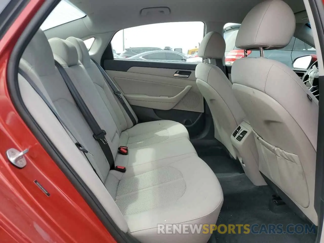 10 fotografías del automóvil dañado 5NPE34AF4KH781649 HYUNDAI SONATA 2019