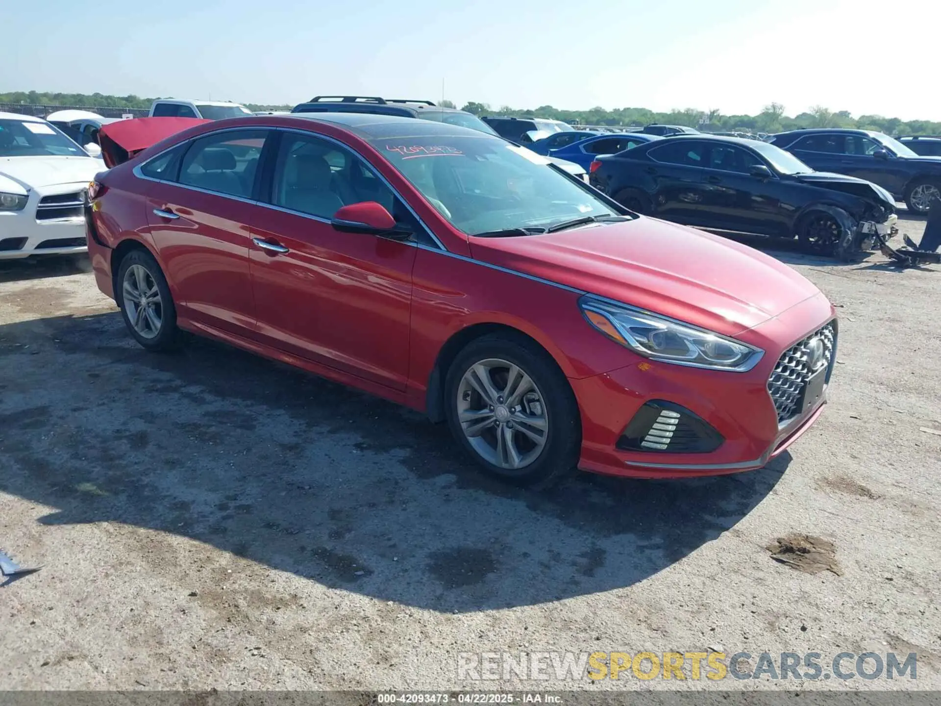 1 fotografías del automóvil dañado 5NPE34AF4KH796927 HYUNDAI SONATA 2019