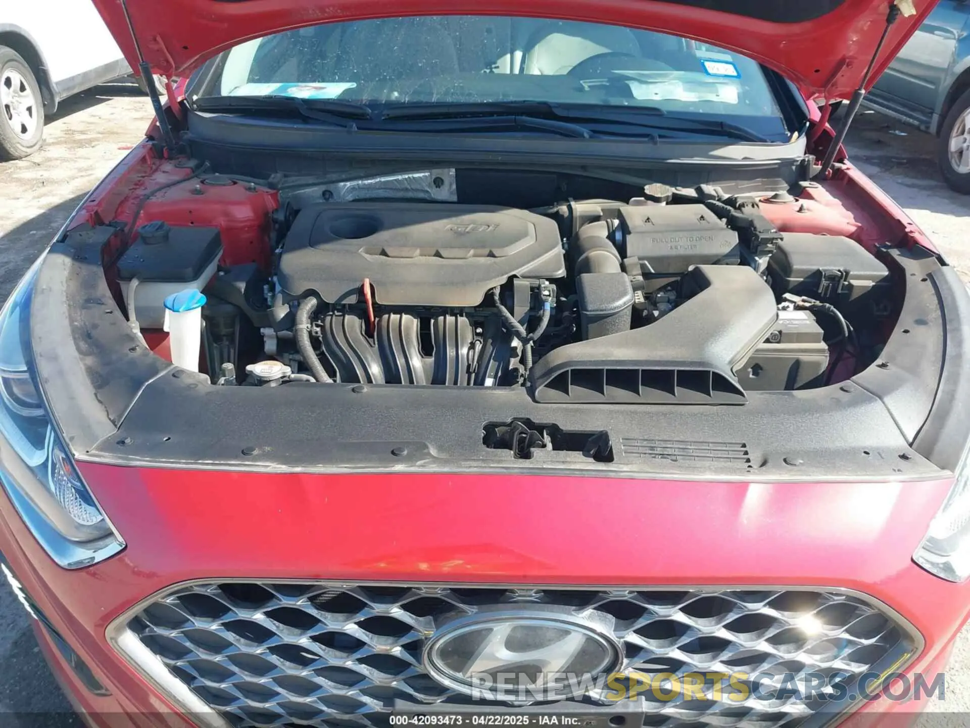 10 fotografías del automóvil dañado 5NPE34AF4KH796927 HYUNDAI SONATA 2019