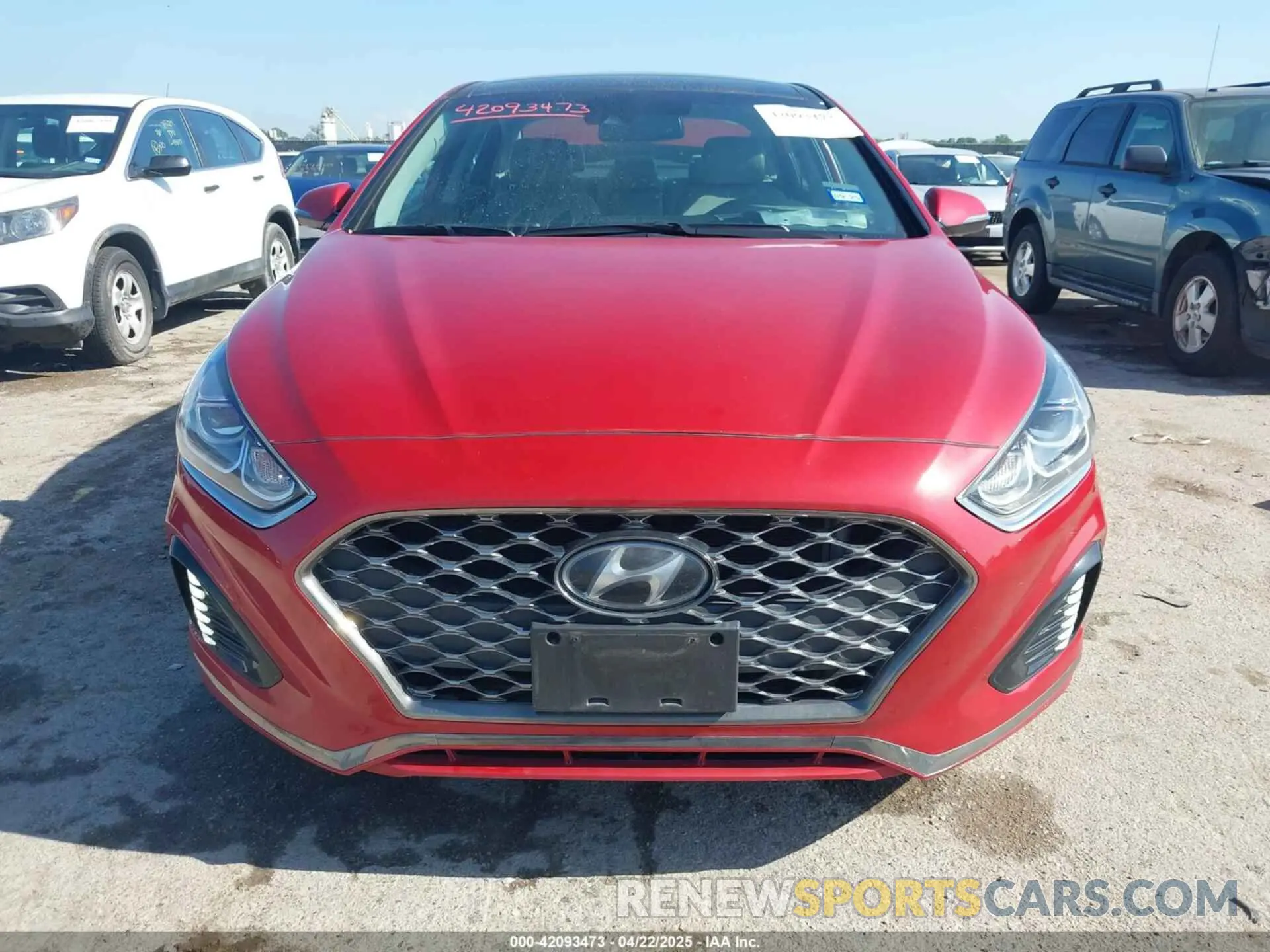 12 fotografías del automóvil dañado 5NPE34AF4KH796927 HYUNDAI SONATA 2019