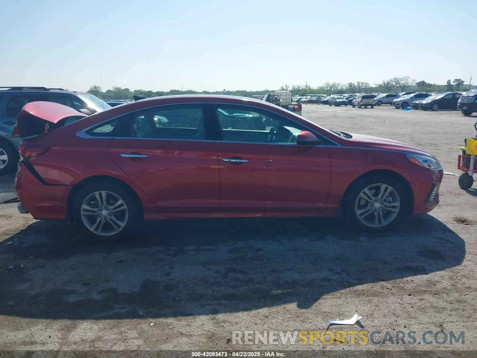 13 fotografías del automóvil dañado 5NPE34AF4KH796927 HYUNDAI SONATA 2019