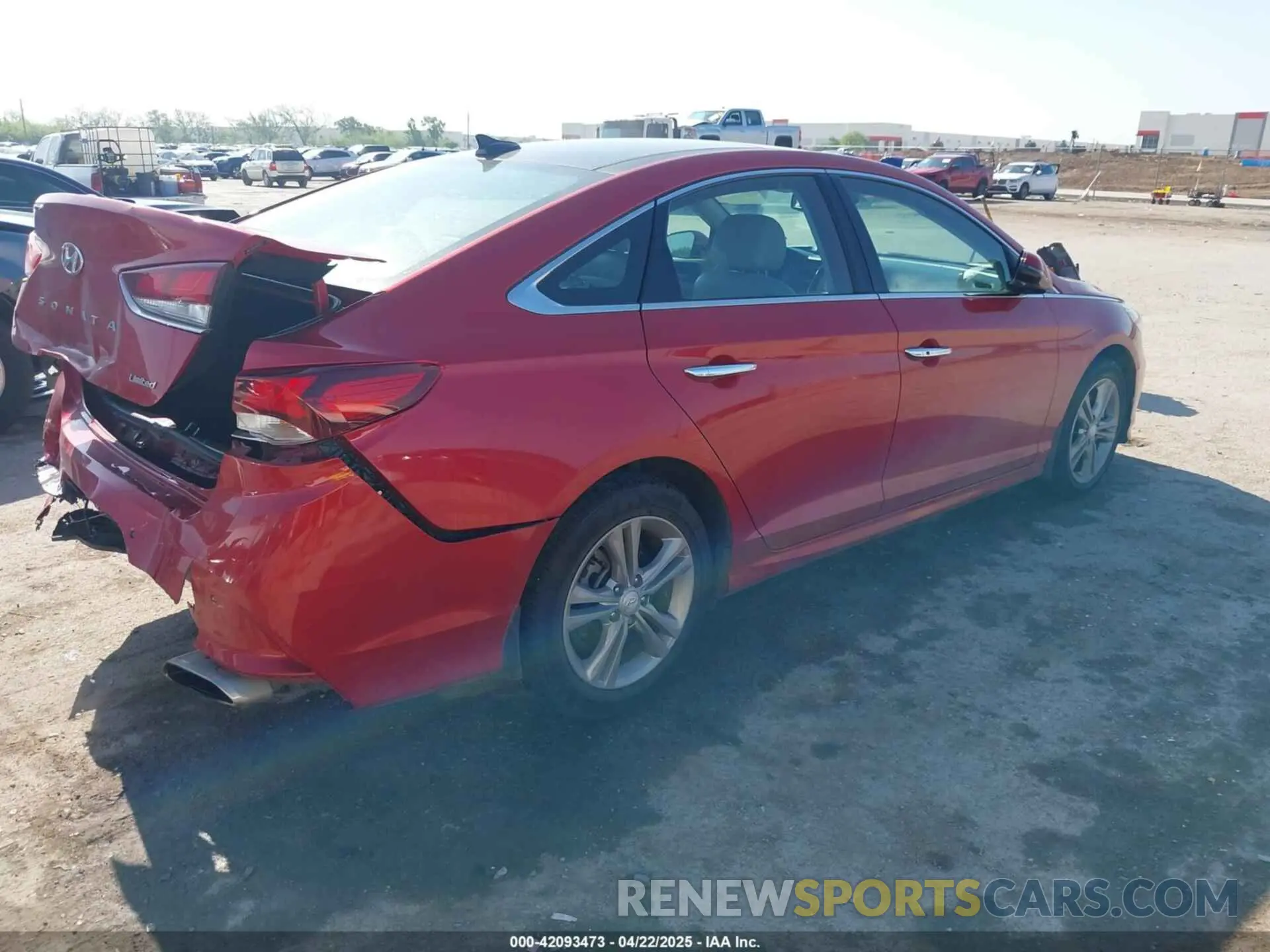 4 fotografías del automóvil dañado 5NPE34AF4KH796927 HYUNDAI SONATA 2019