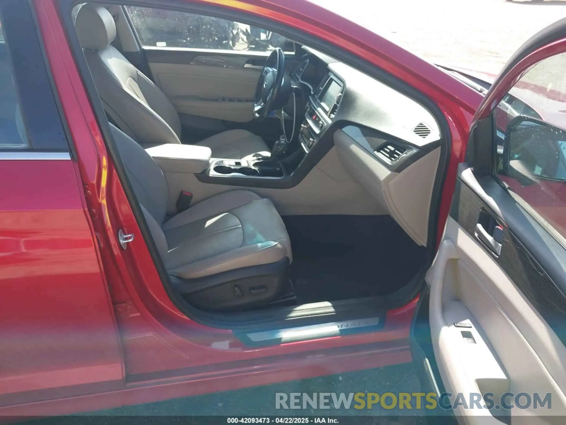5 fotografías del automóvil dañado 5NPE34AF4KH796927 HYUNDAI SONATA 2019