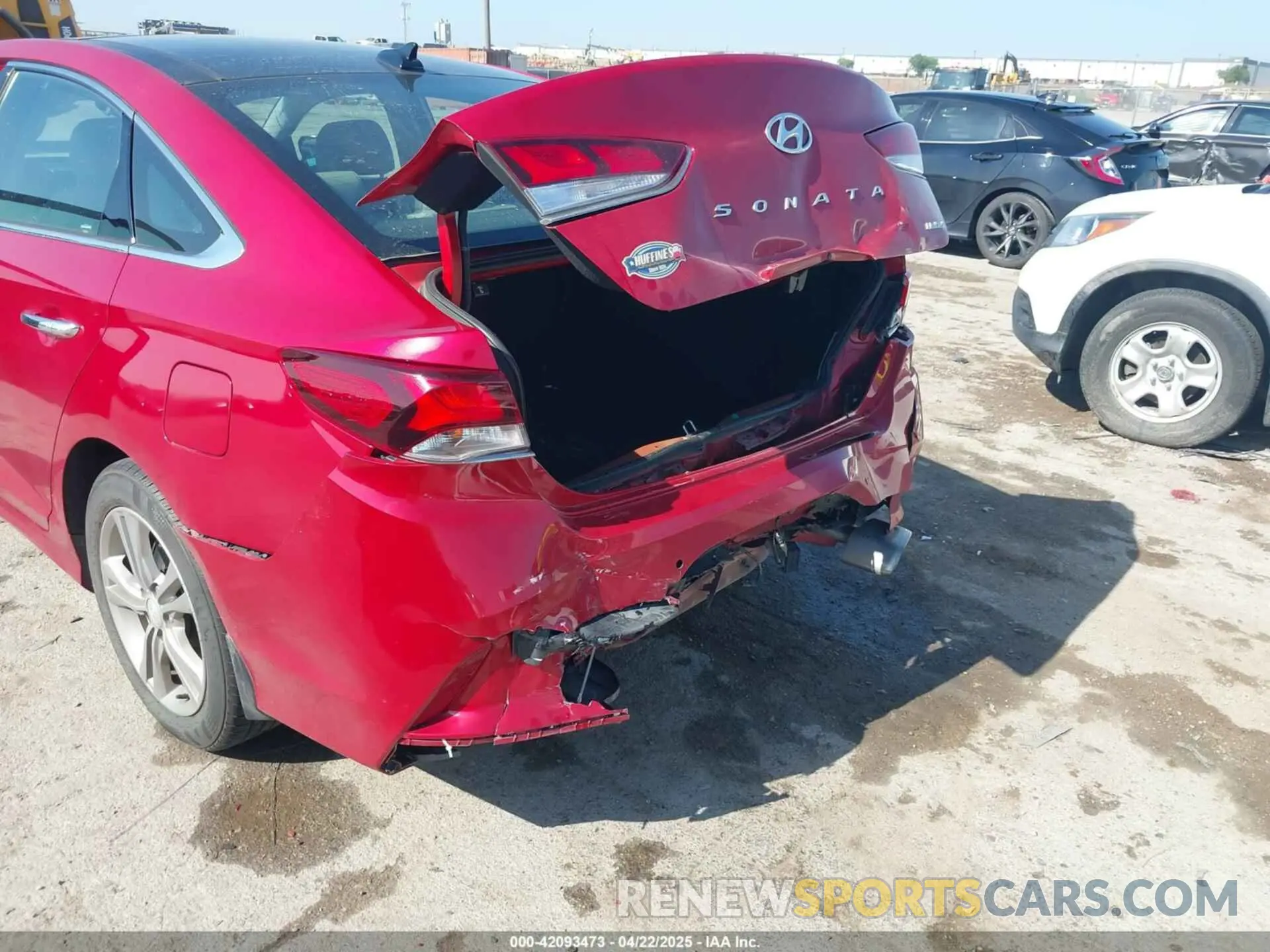 6 fotografías del automóvil dañado 5NPE34AF4KH796927 HYUNDAI SONATA 2019