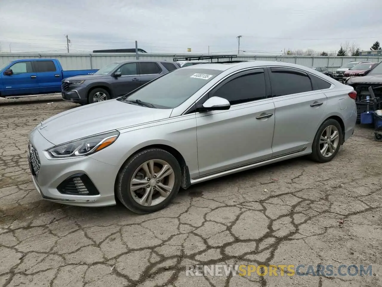 1 fotografías del automóvil dañado 5NPE34AF4KH803701 HYUNDAI SONATA 2019
