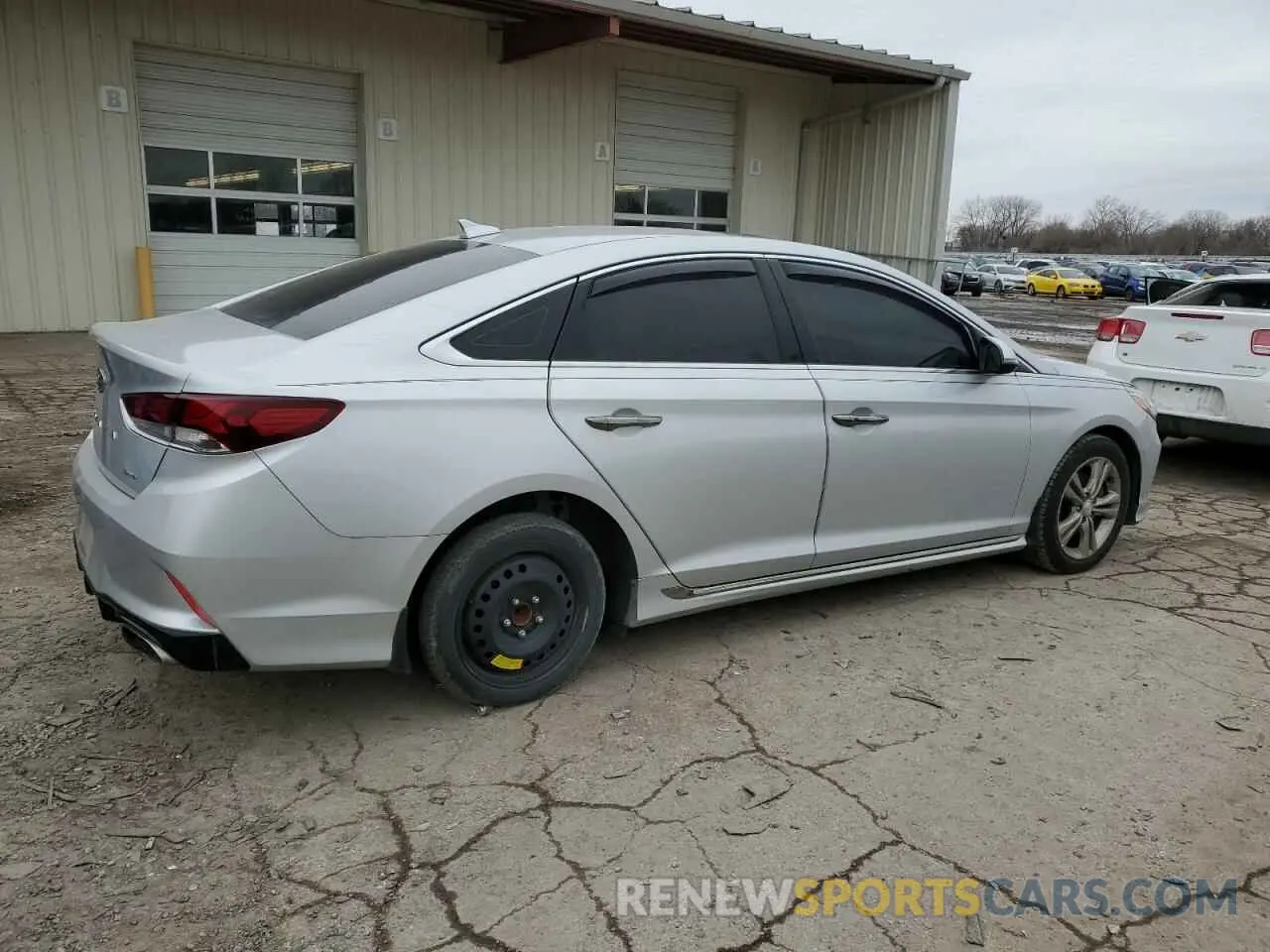 3 fotografías del automóvil dañado 5NPE34AF4KH803701 HYUNDAI SONATA 2019