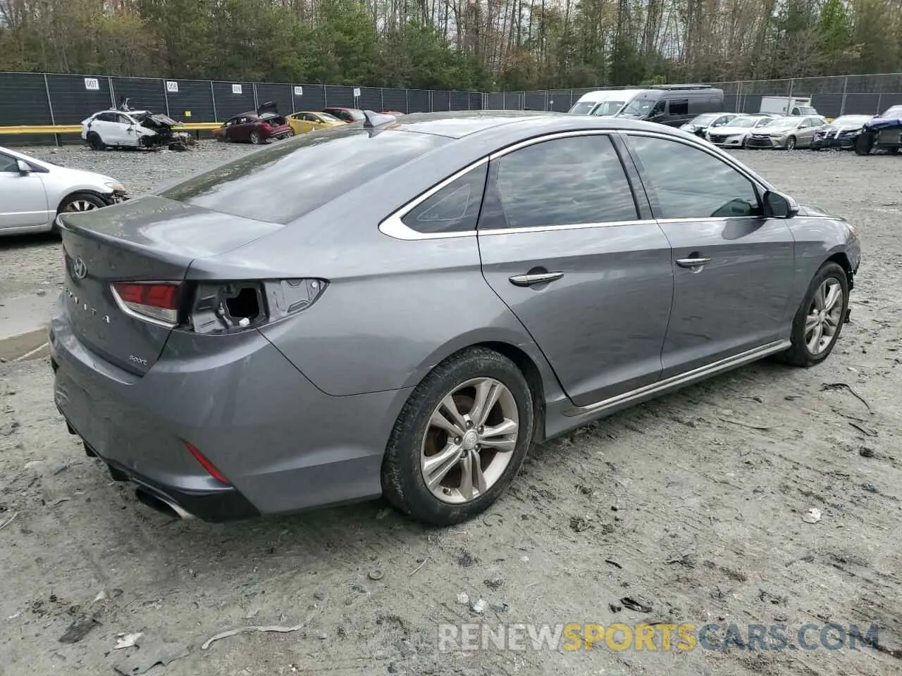 3 fotografías del automóvil dañado 5NPE34AF4KH816092 HYUNDAI SONATA 2019