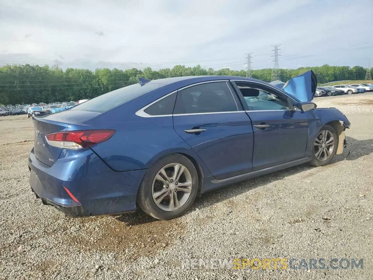 3 fotografías del automóvil dañado 5NPE34AF5KH731360 HYUNDAI SONATA 2019