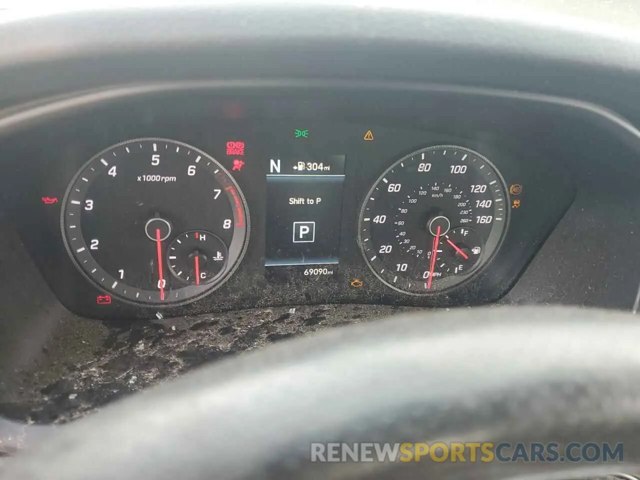 9 fotografías del automóvil dañado 5NPE34AF5KH731360 HYUNDAI SONATA 2019