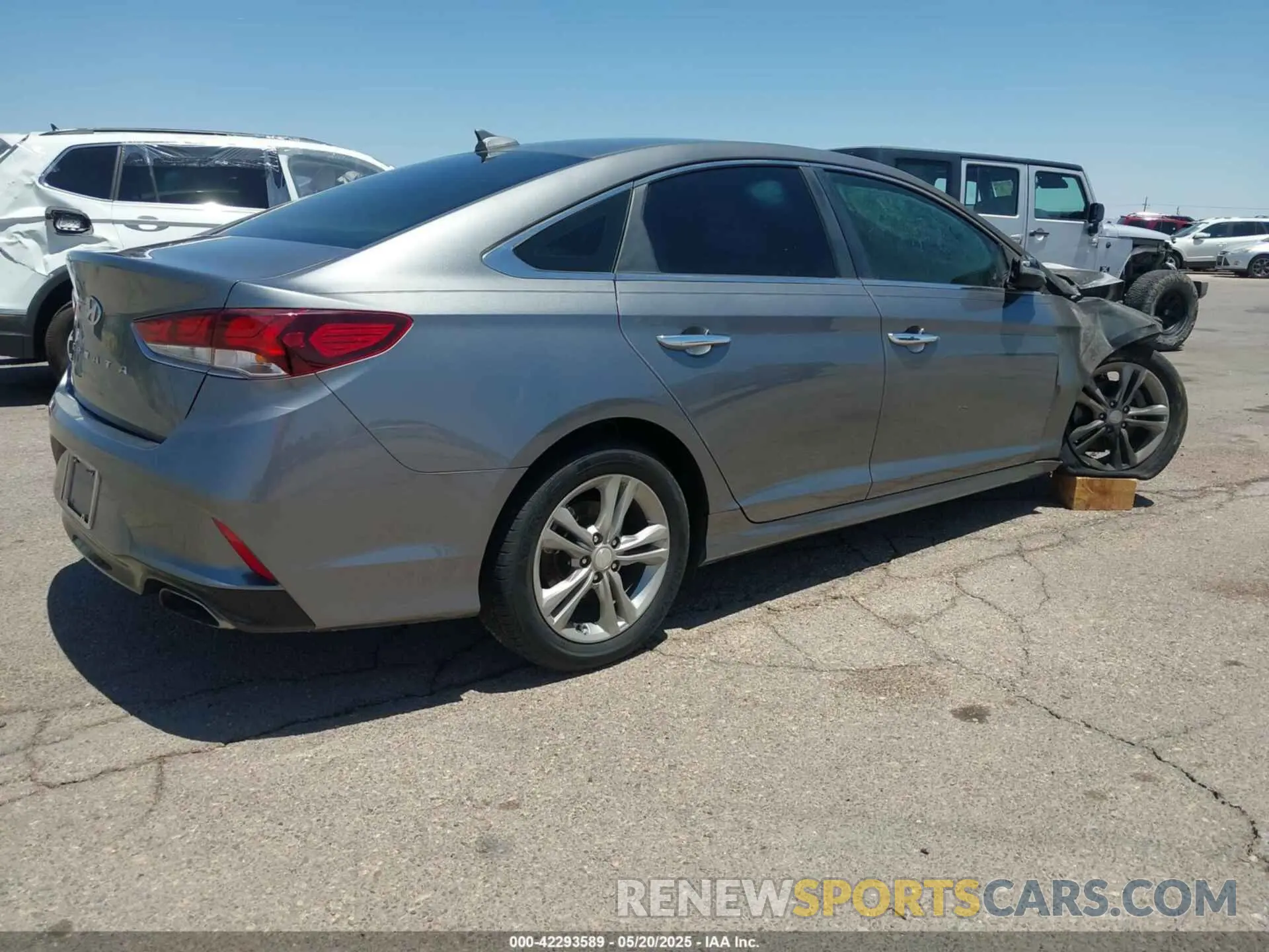 4 fotografías del automóvil dañado 5NPE34AF5KH740284 HYUNDAI SONATA 2019