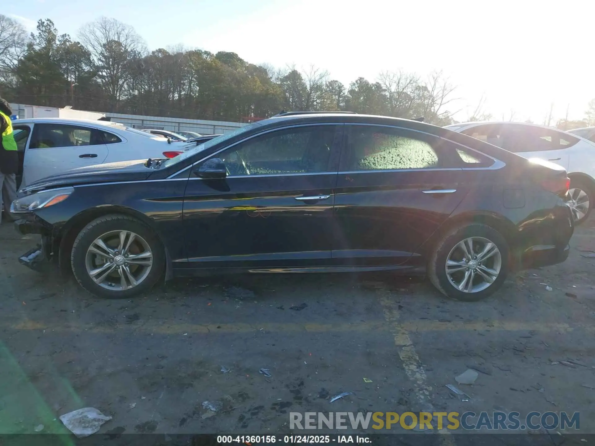 15 fotografías del automóvil dañado 5NPE34AF5KH742195 HYUNDAI SONATA 2019