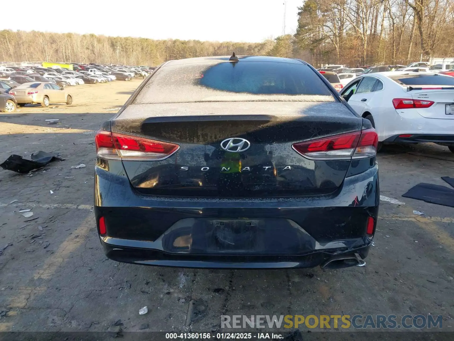 17 fotografías del automóvil dañado 5NPE34AF5KH742195 HYUNDAI SONATA 2019