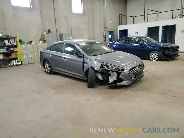 10 fotografías del automóvil dañado 5NPE34AF5KH761667 HYUNDAI SONATA 2019