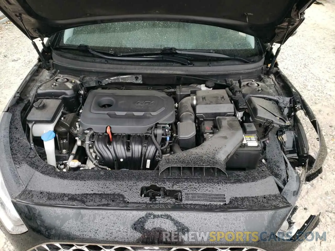 12 fotografías del automóvil dañado 5NPE34AF6KH732341 HYUNDAI SONATA 2019