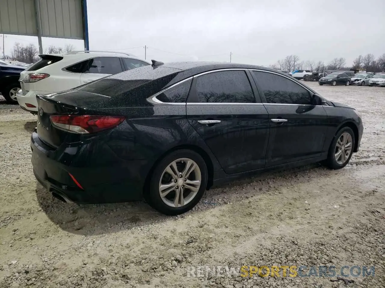 3 fotografías del automóvil dañado 5NPE34AF6KH732341 HYUNDAI SONATA 2019