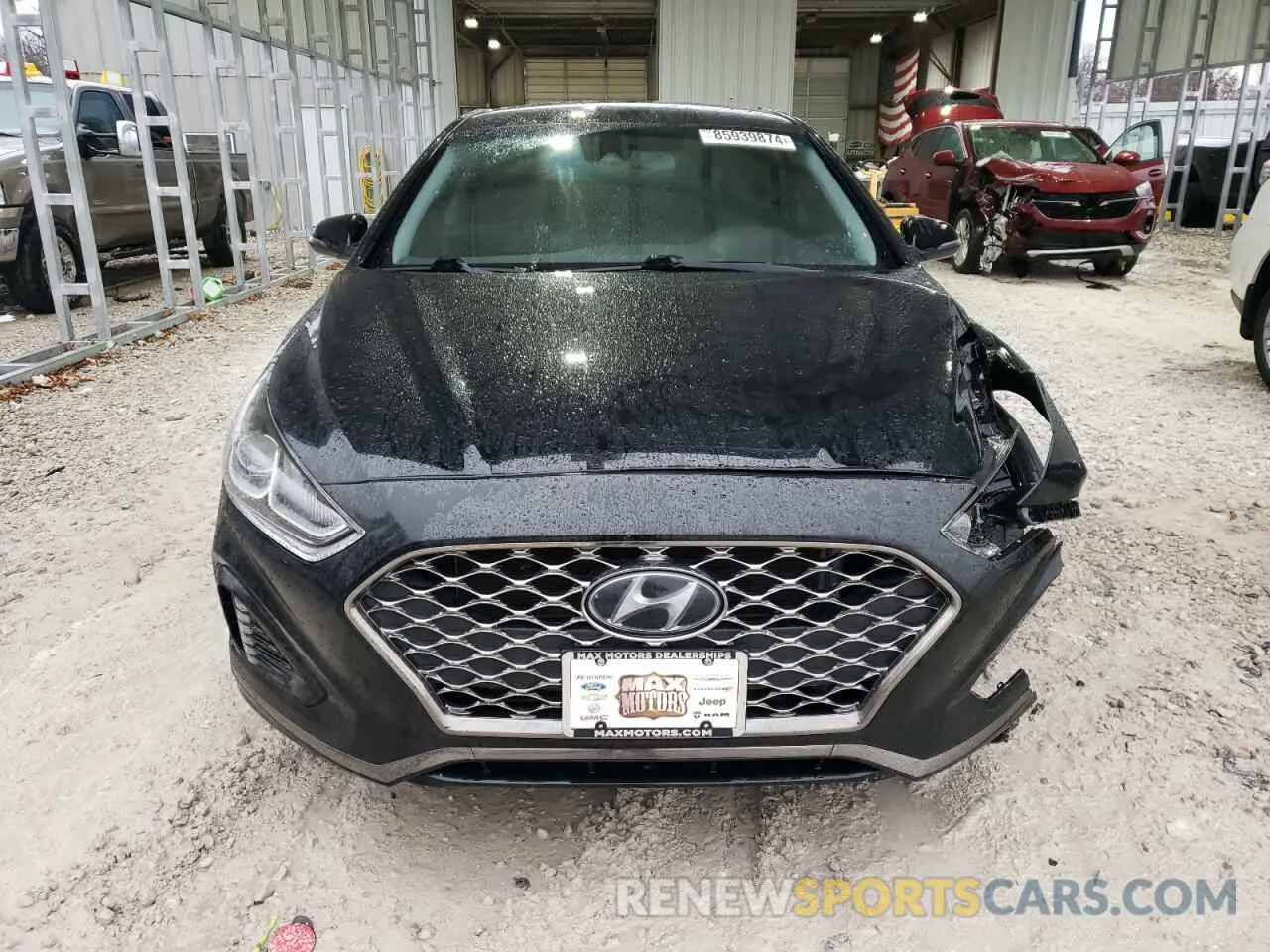 5 fotografías del automóvil dañado 5NPE34AF6KH732341 HYUNDAI SONATA 2019