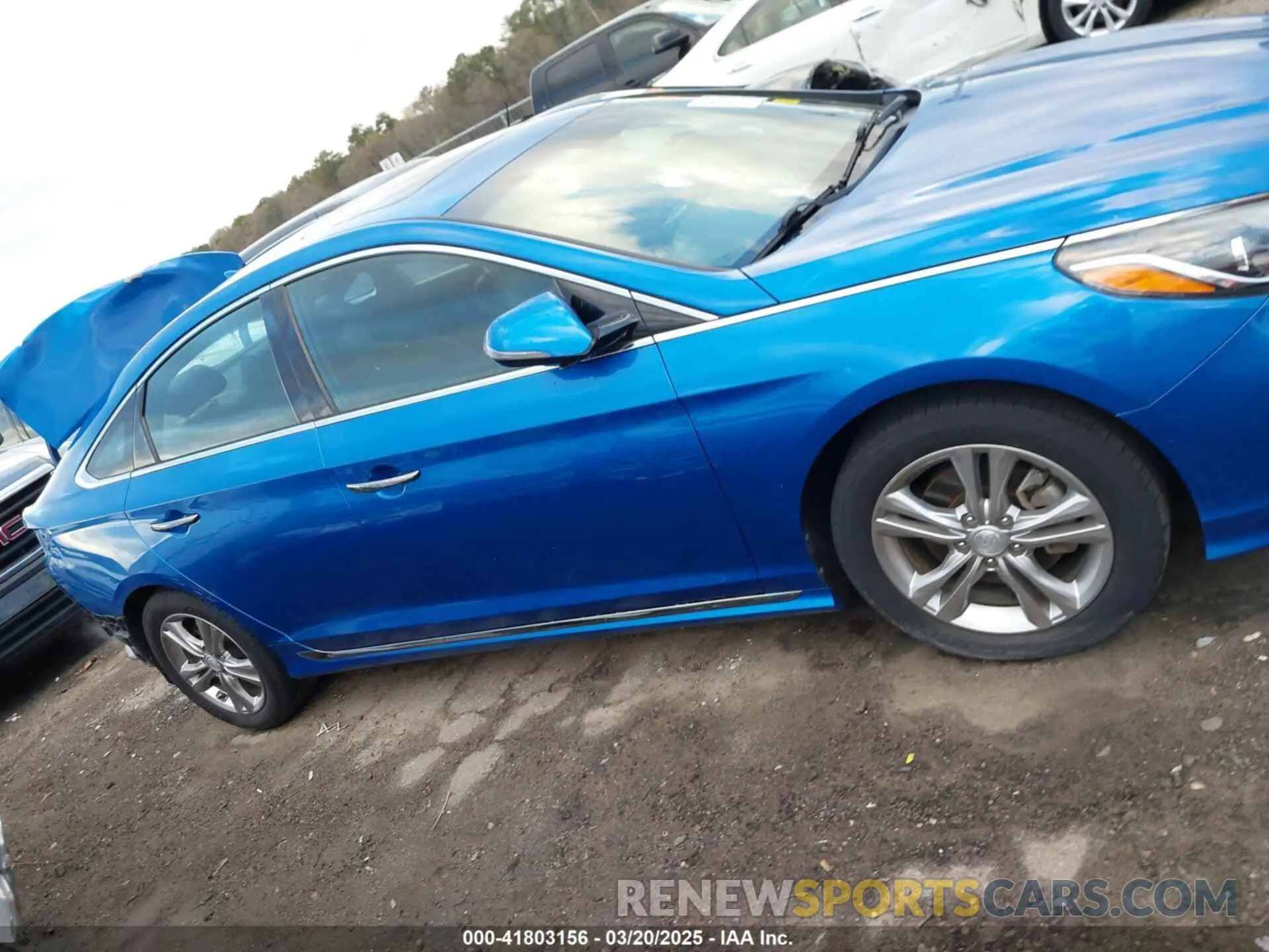 14 fotografías del automóvil dañado 5NPE34AF6KH736888 HYUNDAI SONATA 2019