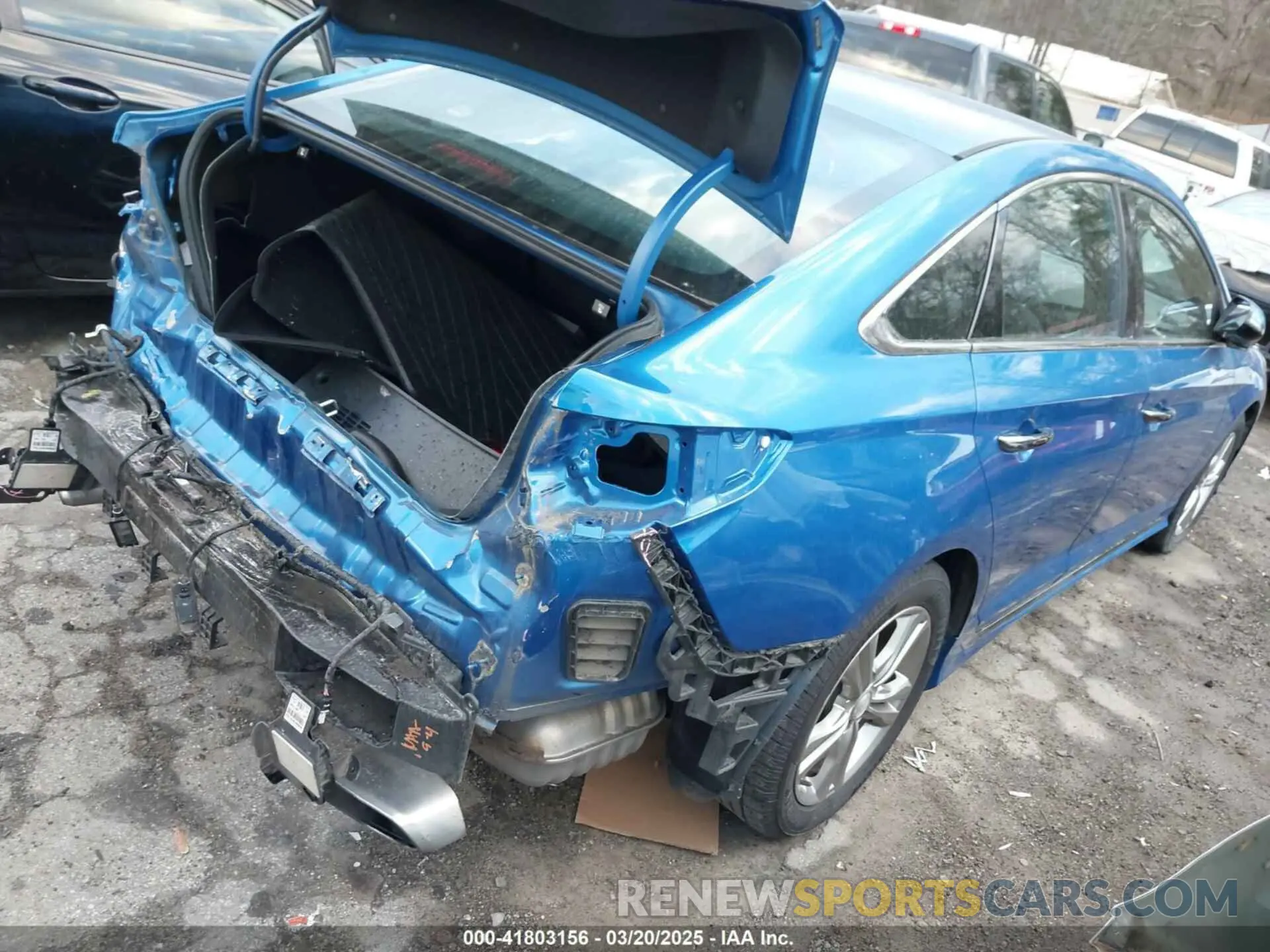 4 fotografías del automóvil dañado 5NPE34AF6KH736888 HYUNDAI SONATA 2019