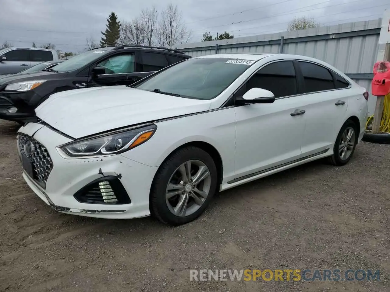 1 fotografías del automóvil dañado 5NPE34AF6KH747745 HYUNDAI SONATA 2019