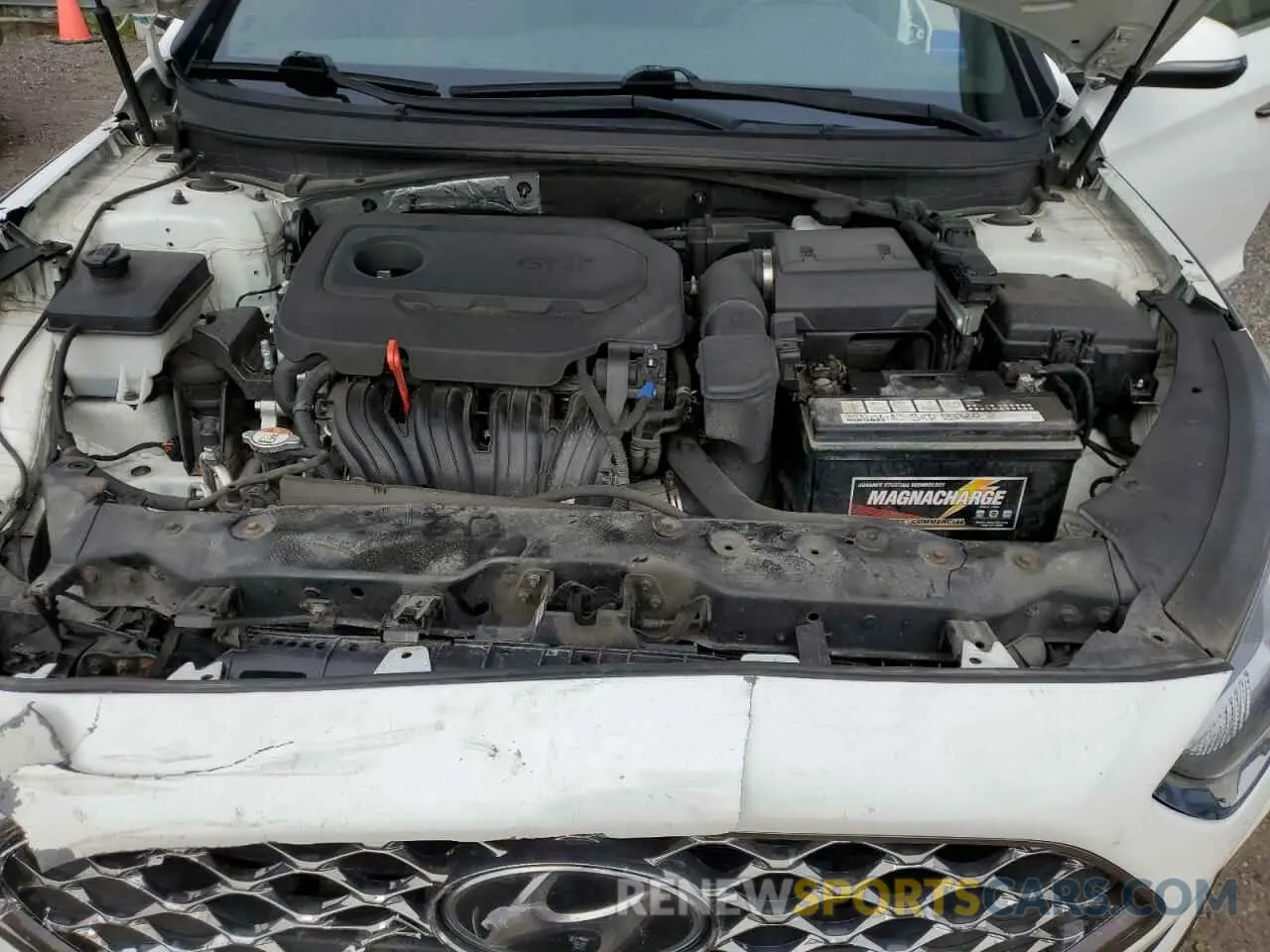11 fotografías del automóvil dañado 5NPE34AF6KH747745 HYUNDAI SONATA 2019
