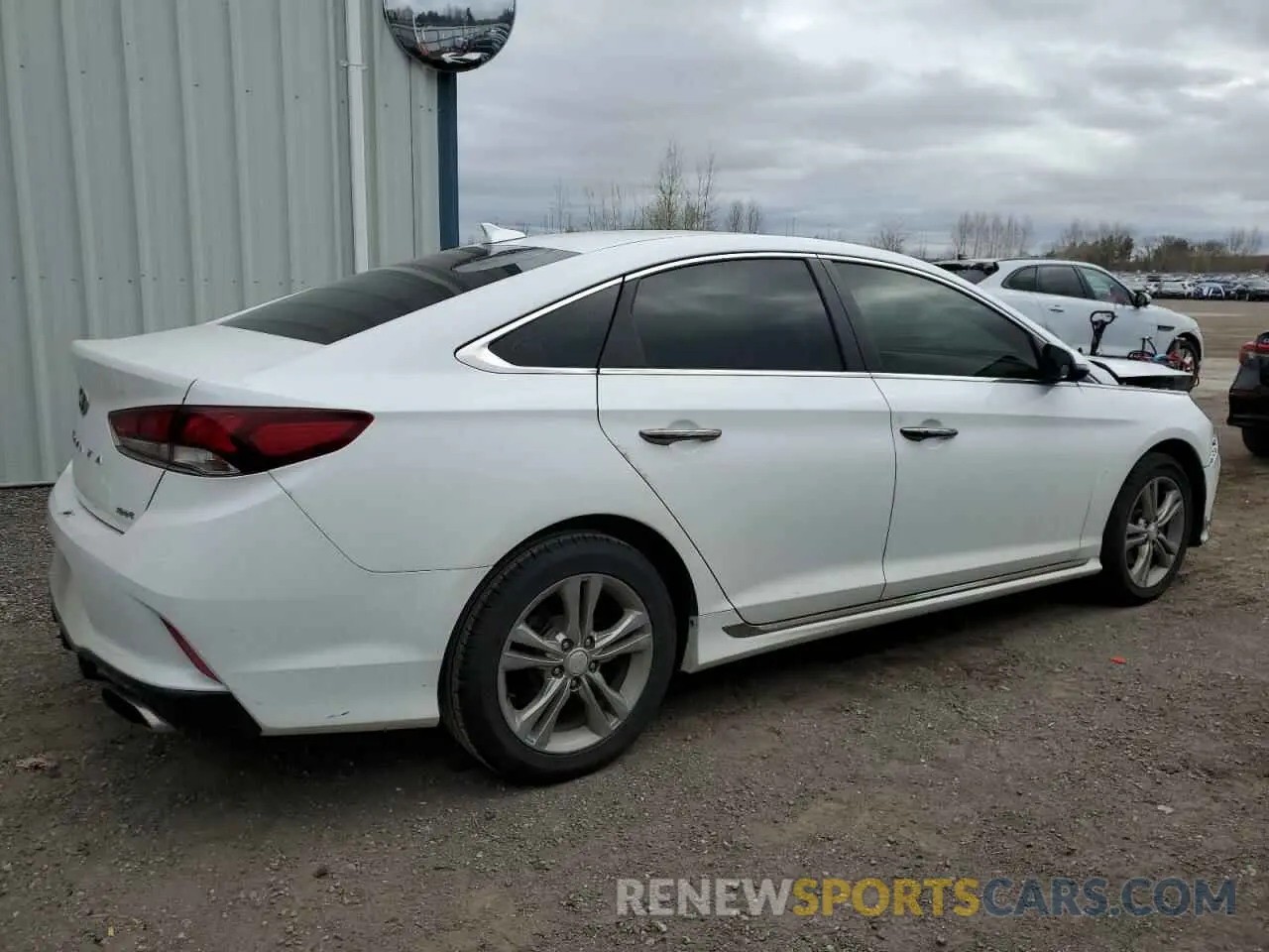 3 fotografías del automóvil dañado 5NPE34AF6KH747745 HYUNDAI SONATA 2019