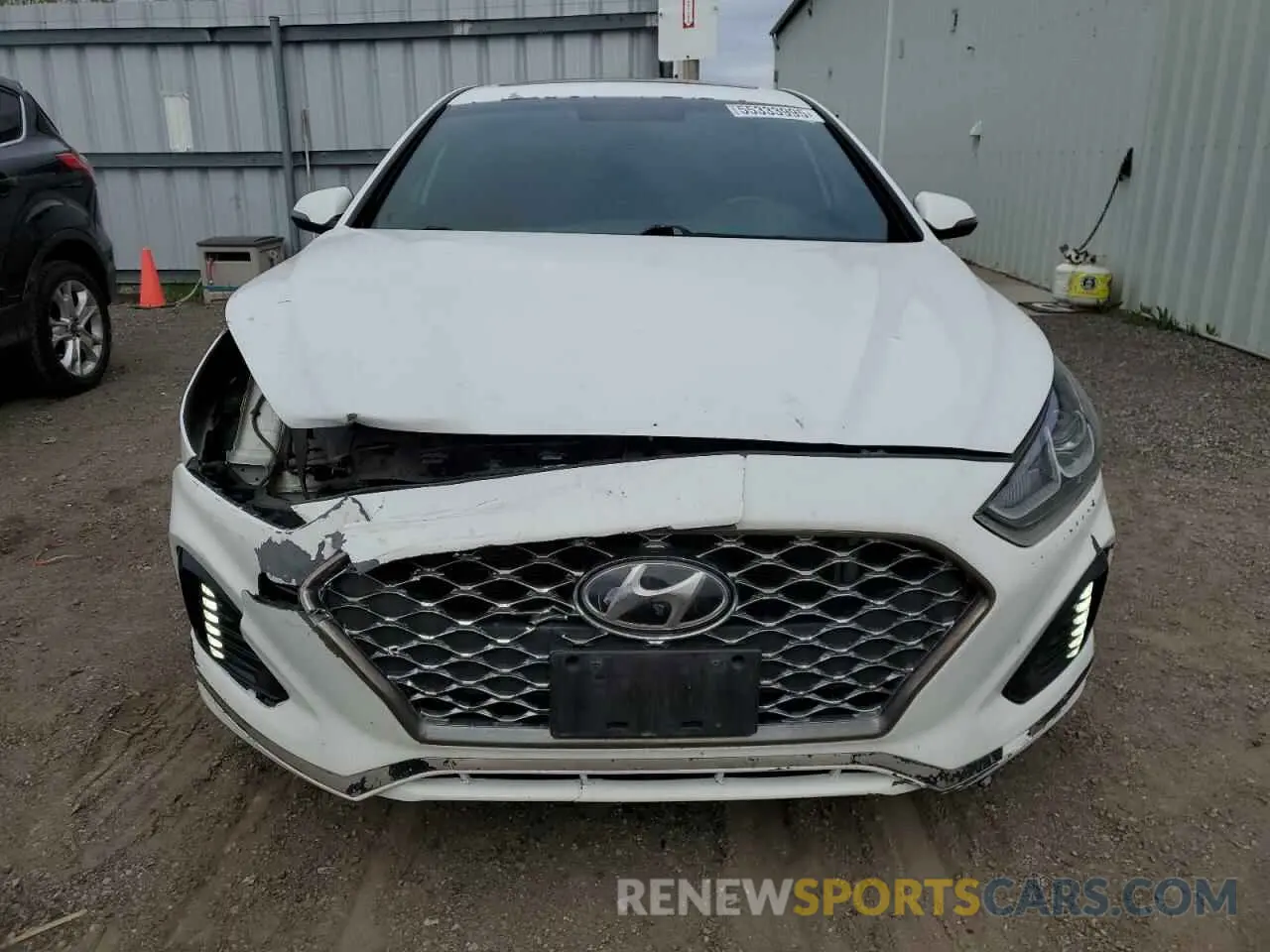 5 fotografías del automóvil dañado 5NPE34AF6KH747745 HYUNDAI SONATA 2019