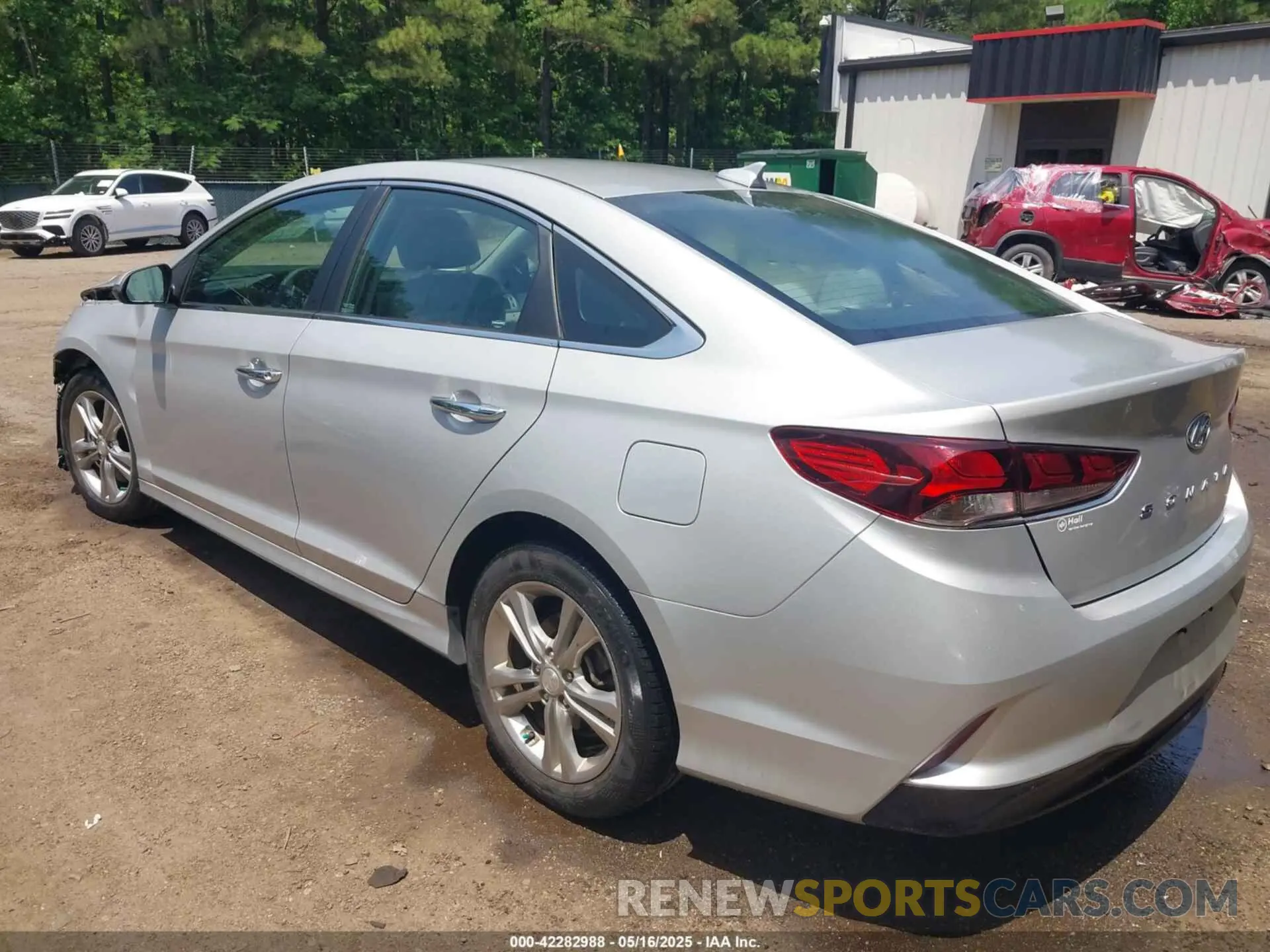 3 fotografías del automóvil dañado 5NPE34AF6KH763086 HYUNDAI SONATA 2019